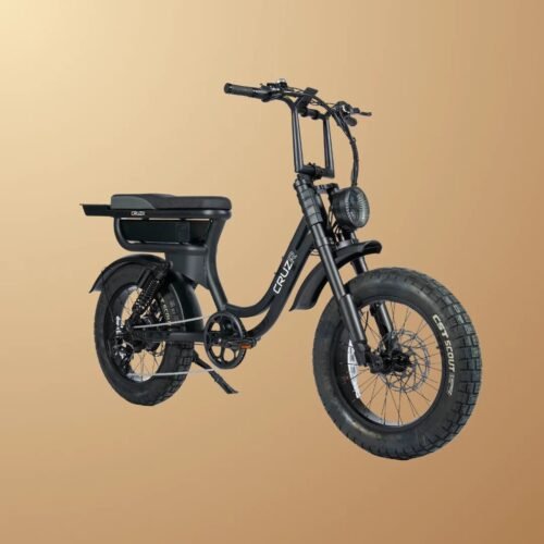 Cruzr COAST GEN 3 Electric Bike – Black / Off-Road