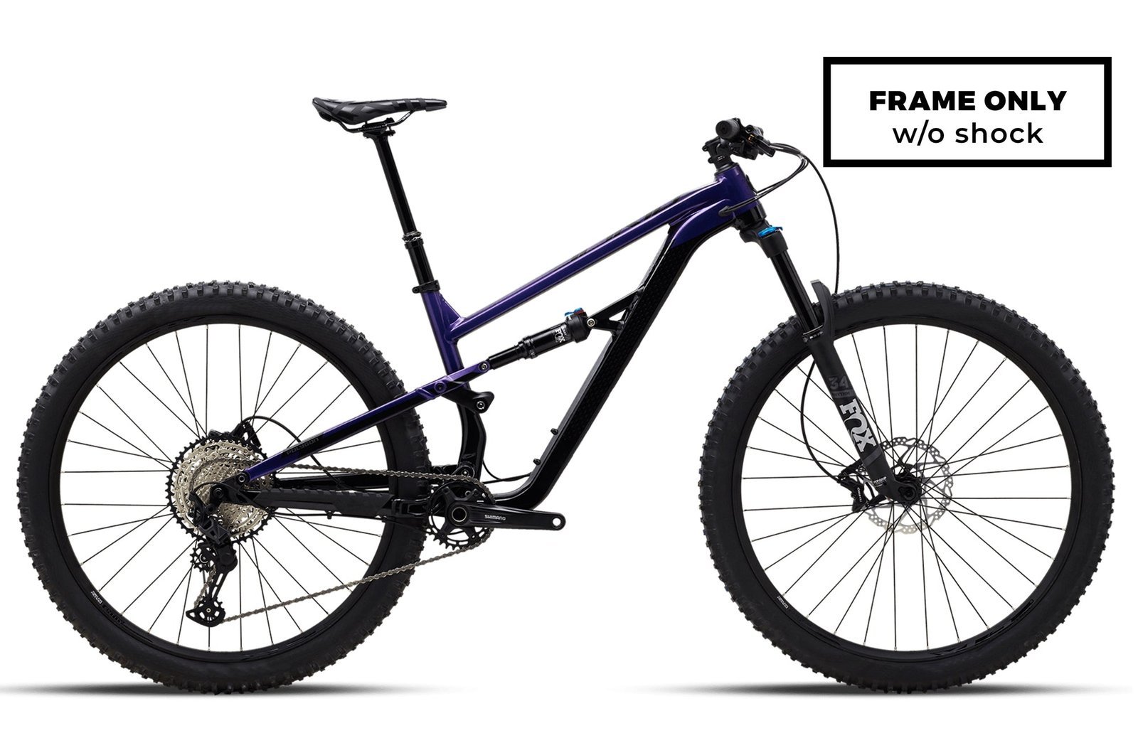 2023 Polygon Siskiu T8 Frameset – S / Purple-Black / 27.5 inch