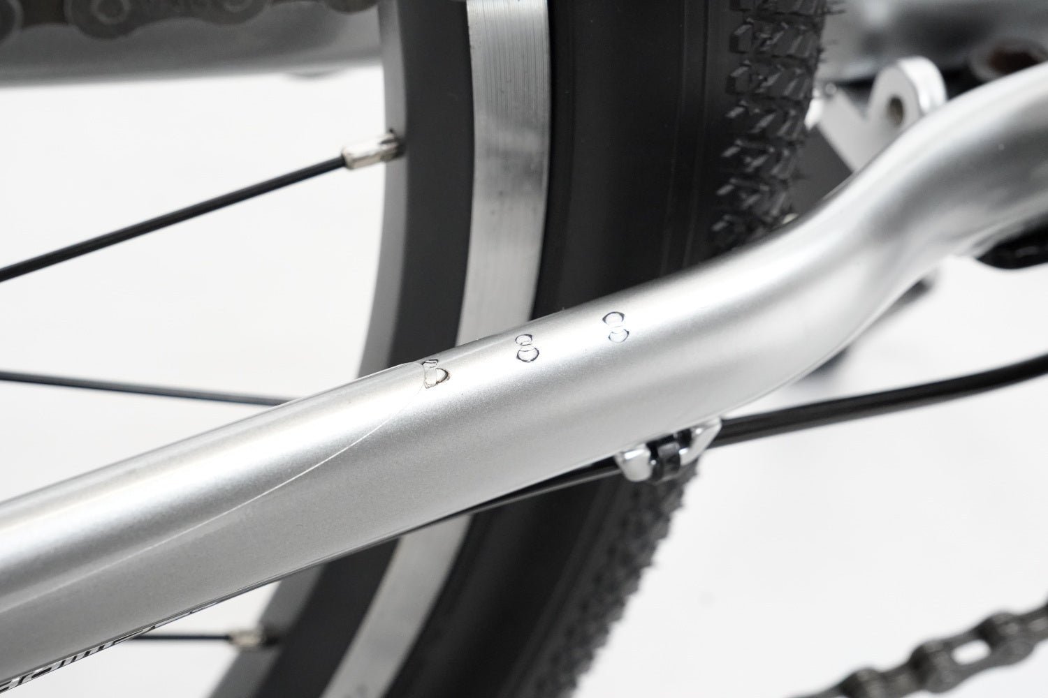 Ex Demo – 2024 Marin Coast Trail 24 – Kids Bike 1 – Silver Black - image 3