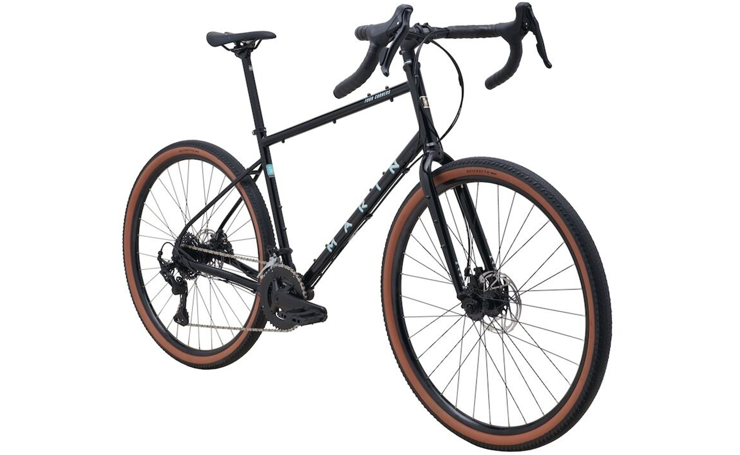 Marin Four Corners 1 – Adventure Gravel Bike – Black Silver / S - image 3