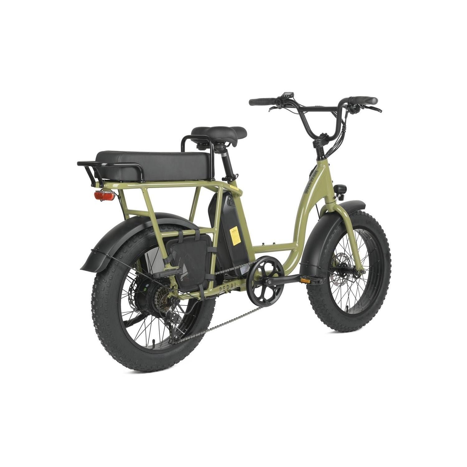 Pedal Brewer Electric Cruiser Bike Green 560Wh — image 2