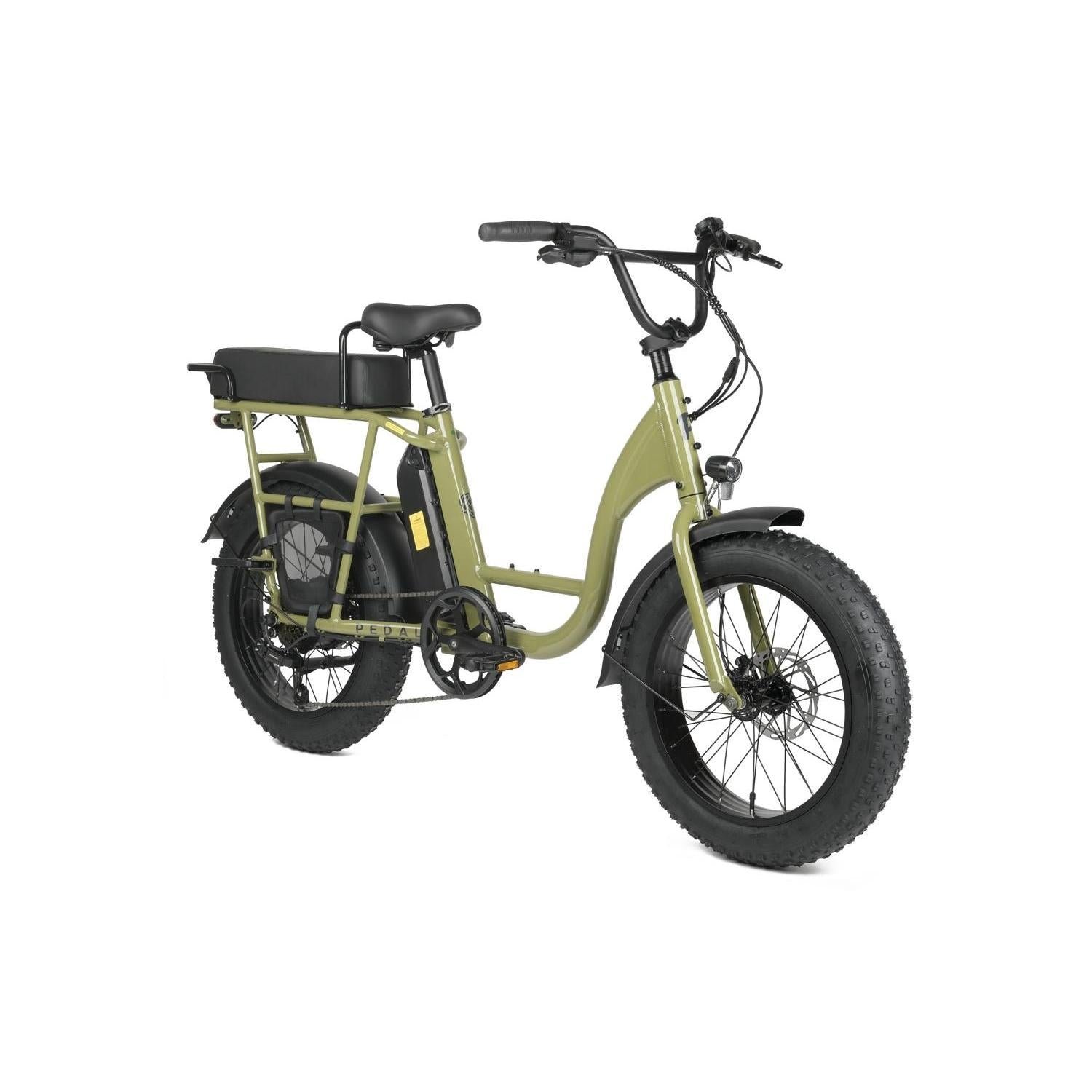 Pedal Brewer Electric Cruiser Bike Green 560Wh — image 3