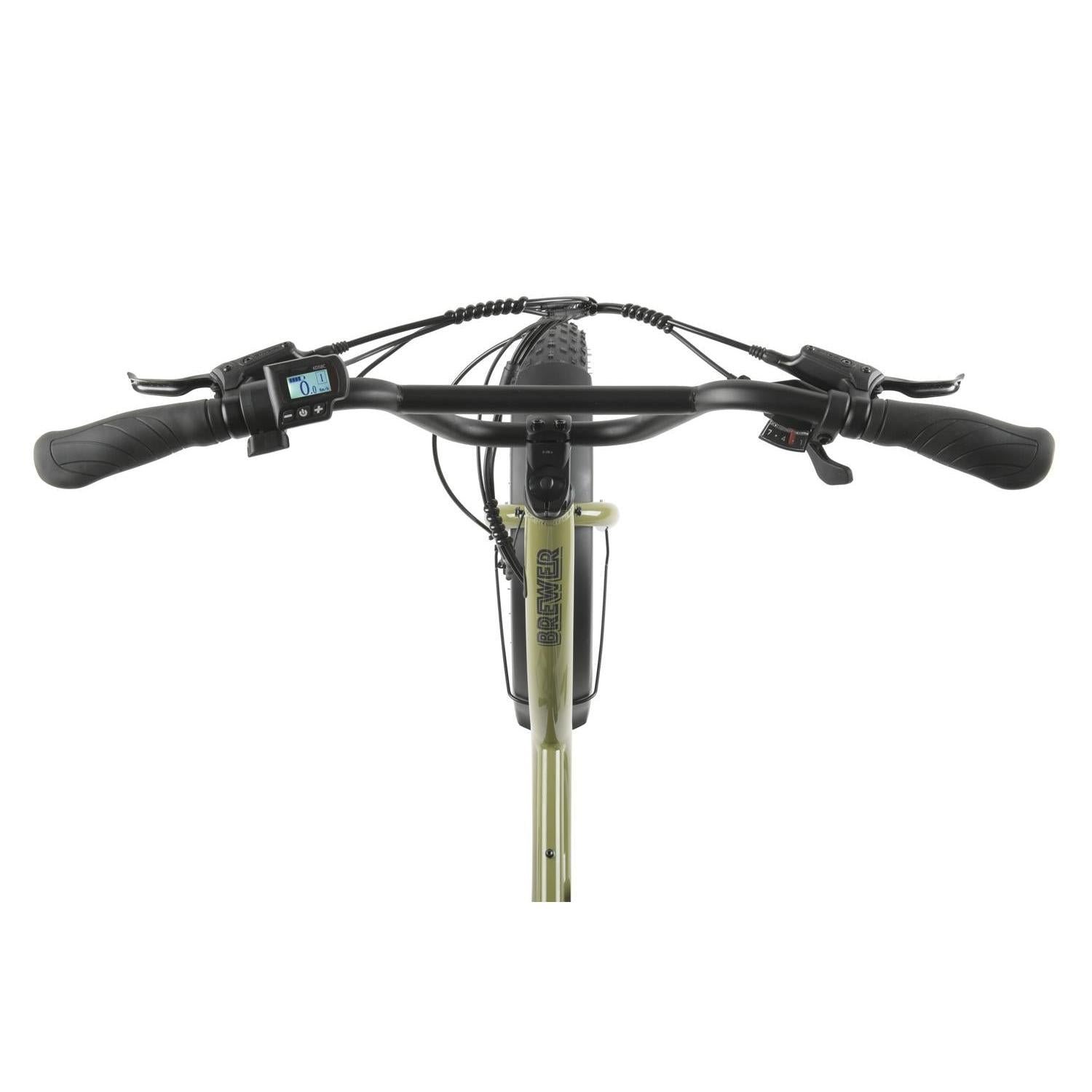 Pedal Brewer Electric Cruiser Bike Green 560Wh — image 4