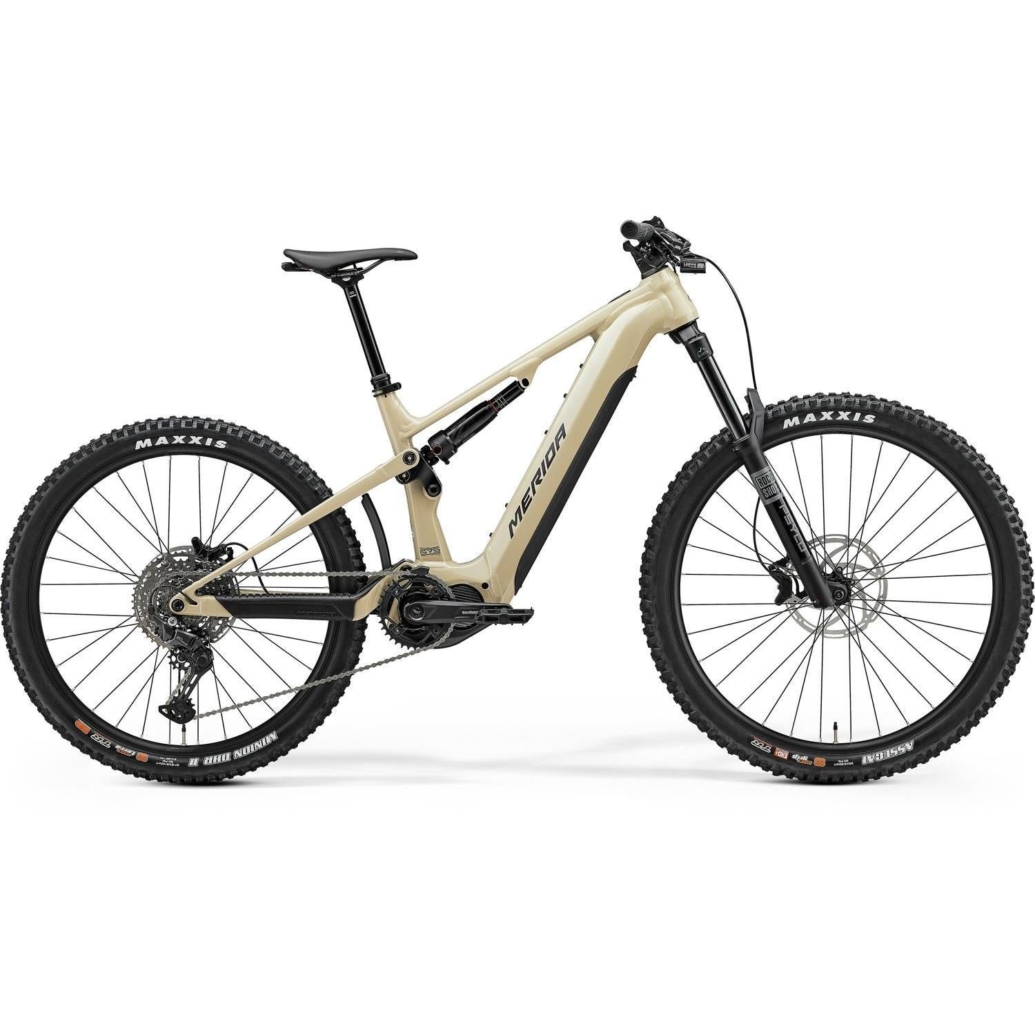 Merida eOne-Sixty 575 Electric Enduro Bike 750Wh Battery Earth Powder/Black – XS