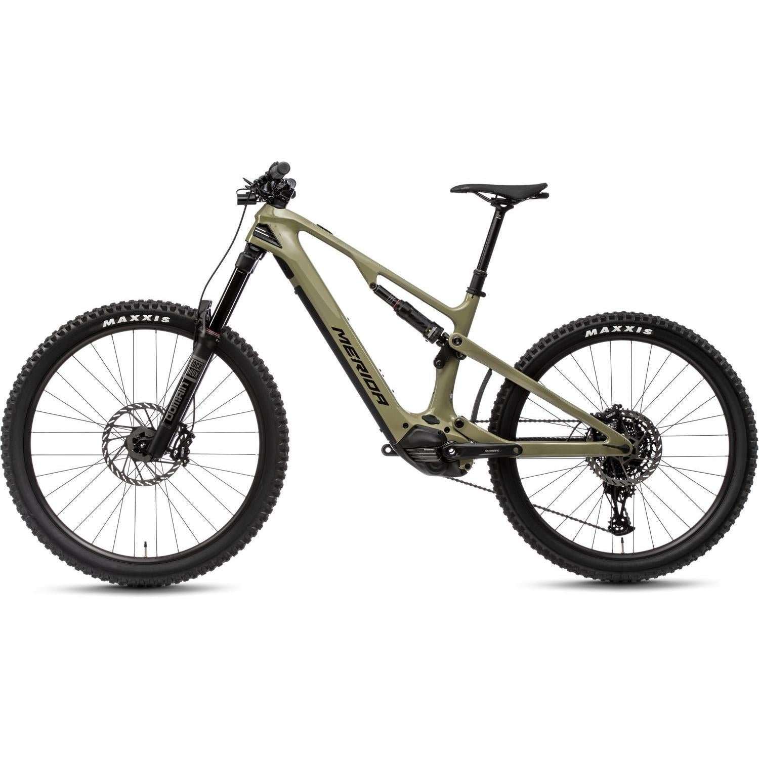Merida eOne-Sixty 6000 Electric Enduro Bike 600Wh Battery Low Key Green/Black – XS - image 6