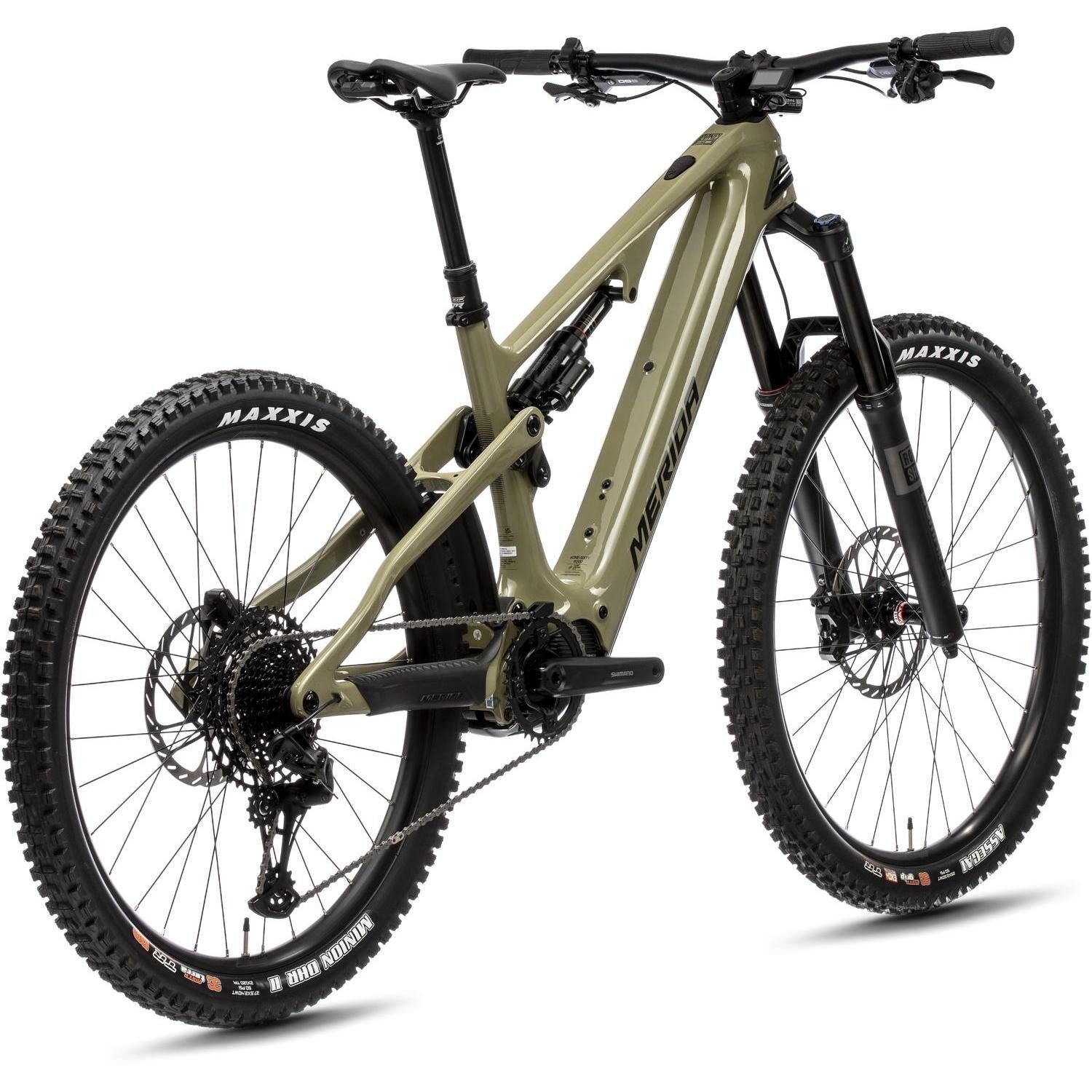 Merida eOne-Sixty 6000 Electric Enduro Bike 600Wh Battery Low Key Green/Black – XS - image 8