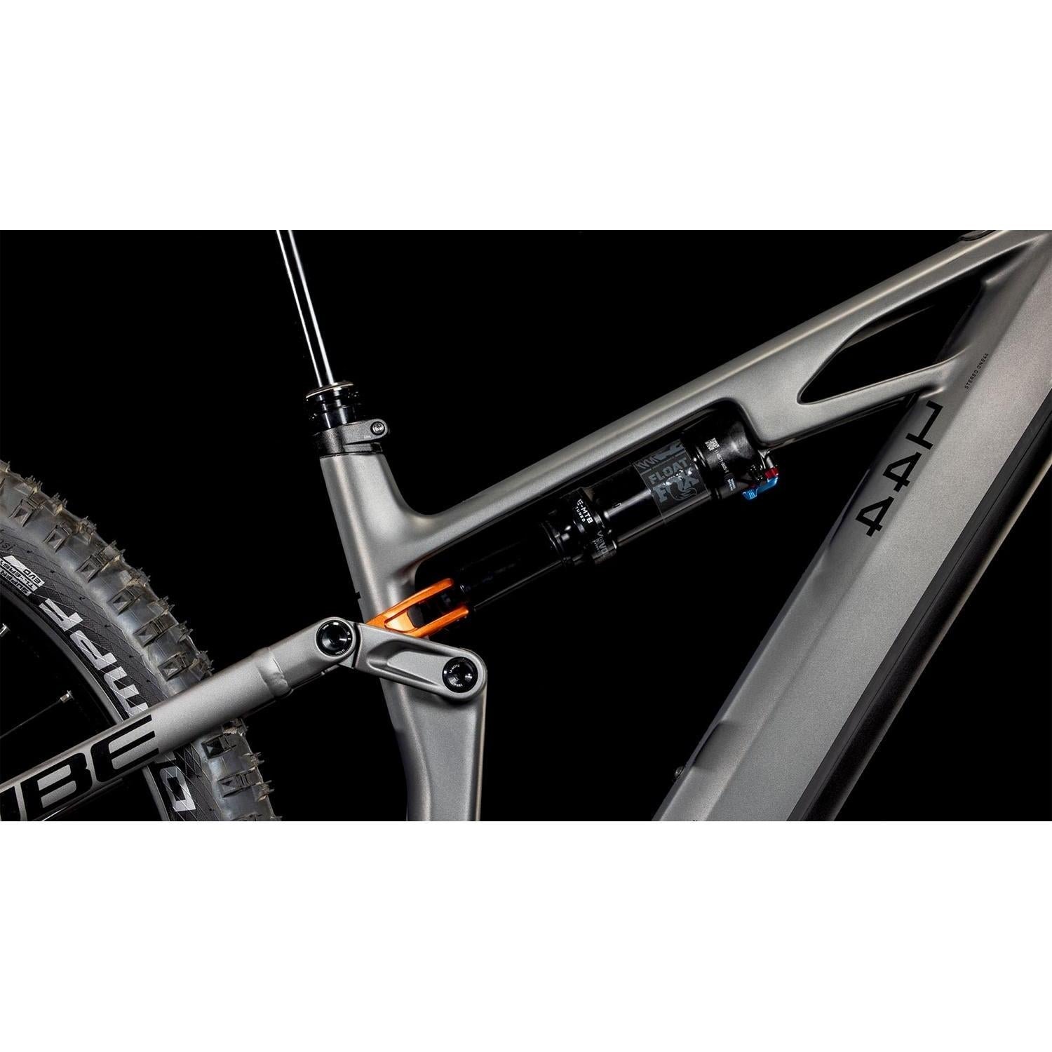 Cube Stereo Hybrid ONE44 HPC SLX 800 Electric Enduro Bike Slabgrey’n’Orange – SM - image 4