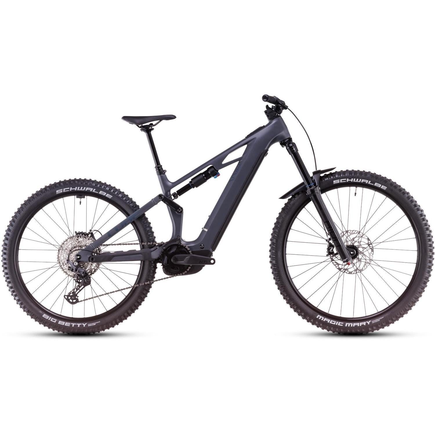 Cube Stereo Hybrid ONE77 HPC Race 800 Electric Enduro Bike Black – SM - image 3