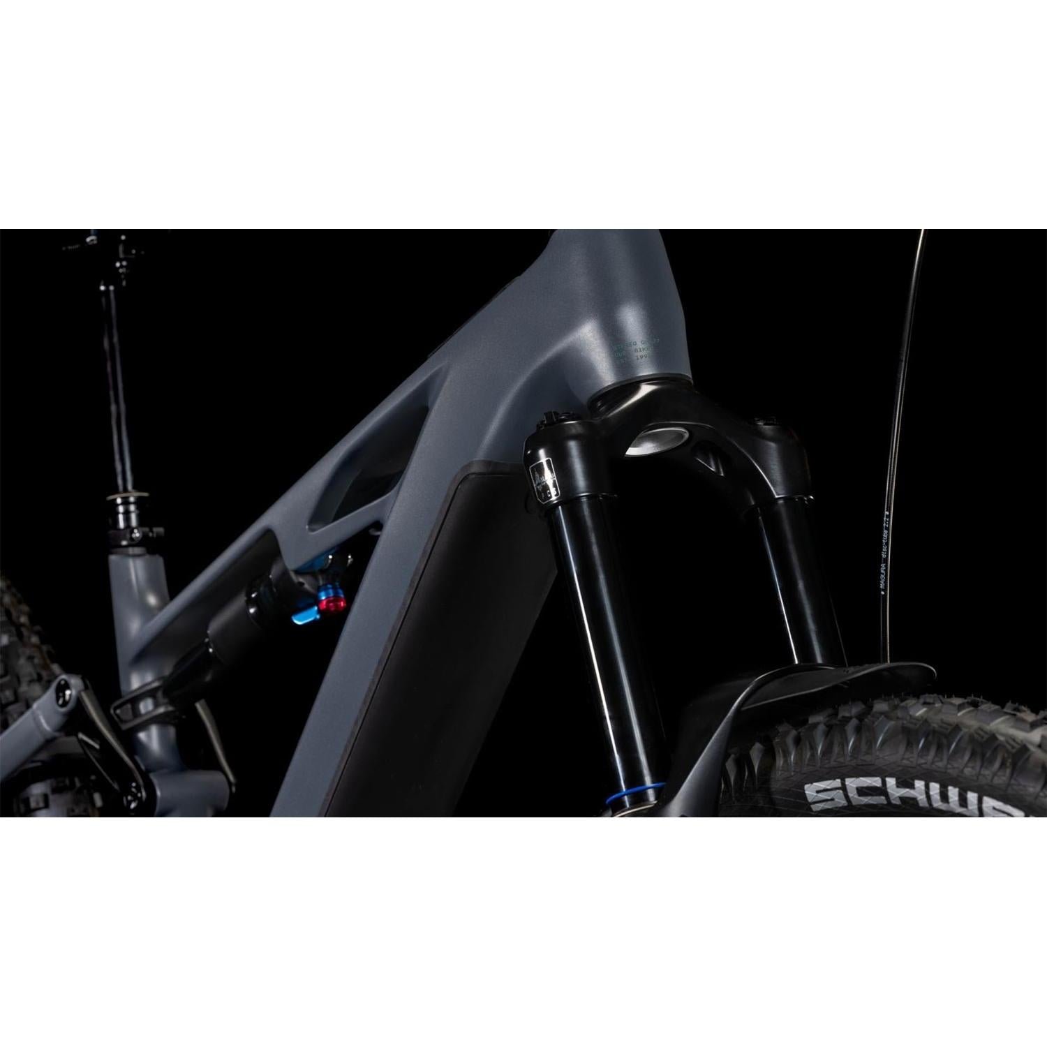 Cube Stereo Hybrid ONE77 HPC Race 800 Electric Enduro Bike Black – SM - image 6