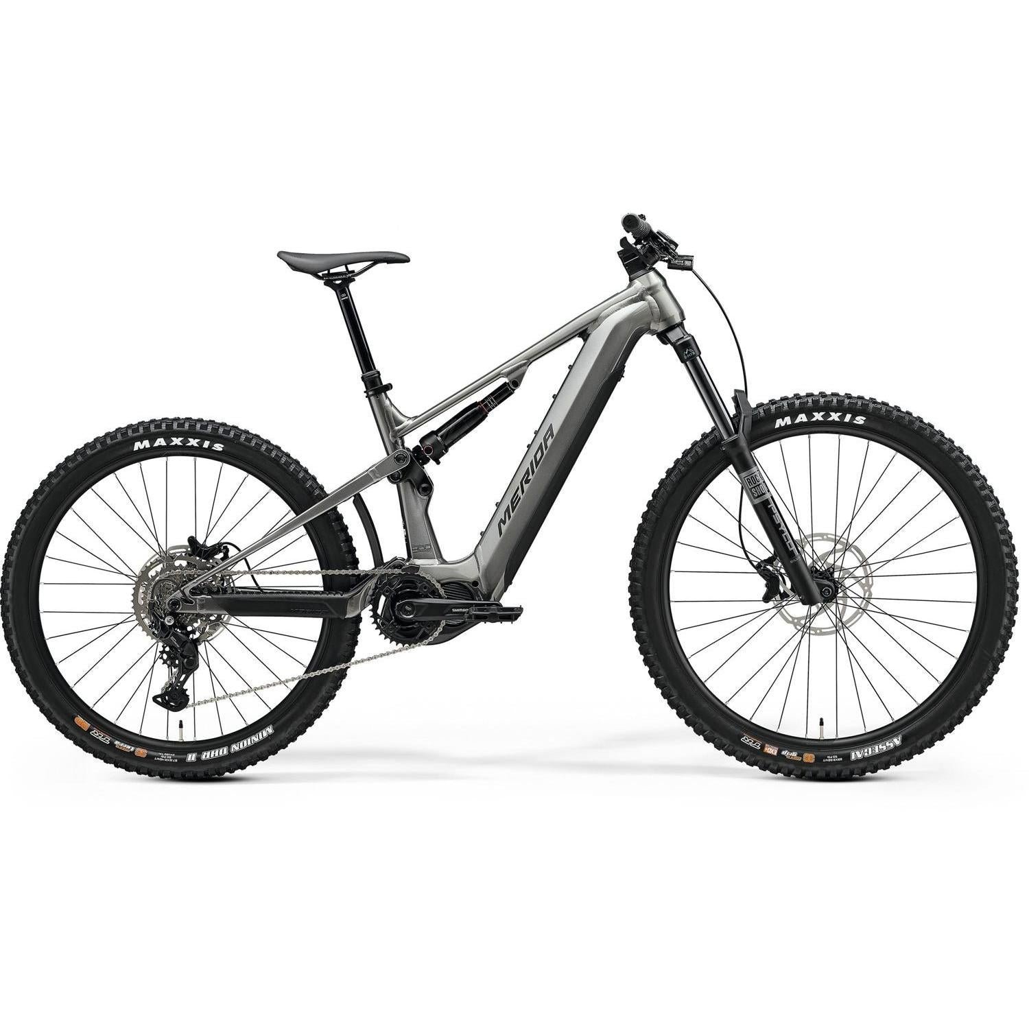 Merida eOne-Sixty 400 Electric Enduro Bike Deep Forest Green/Light Earth – XS - image 4