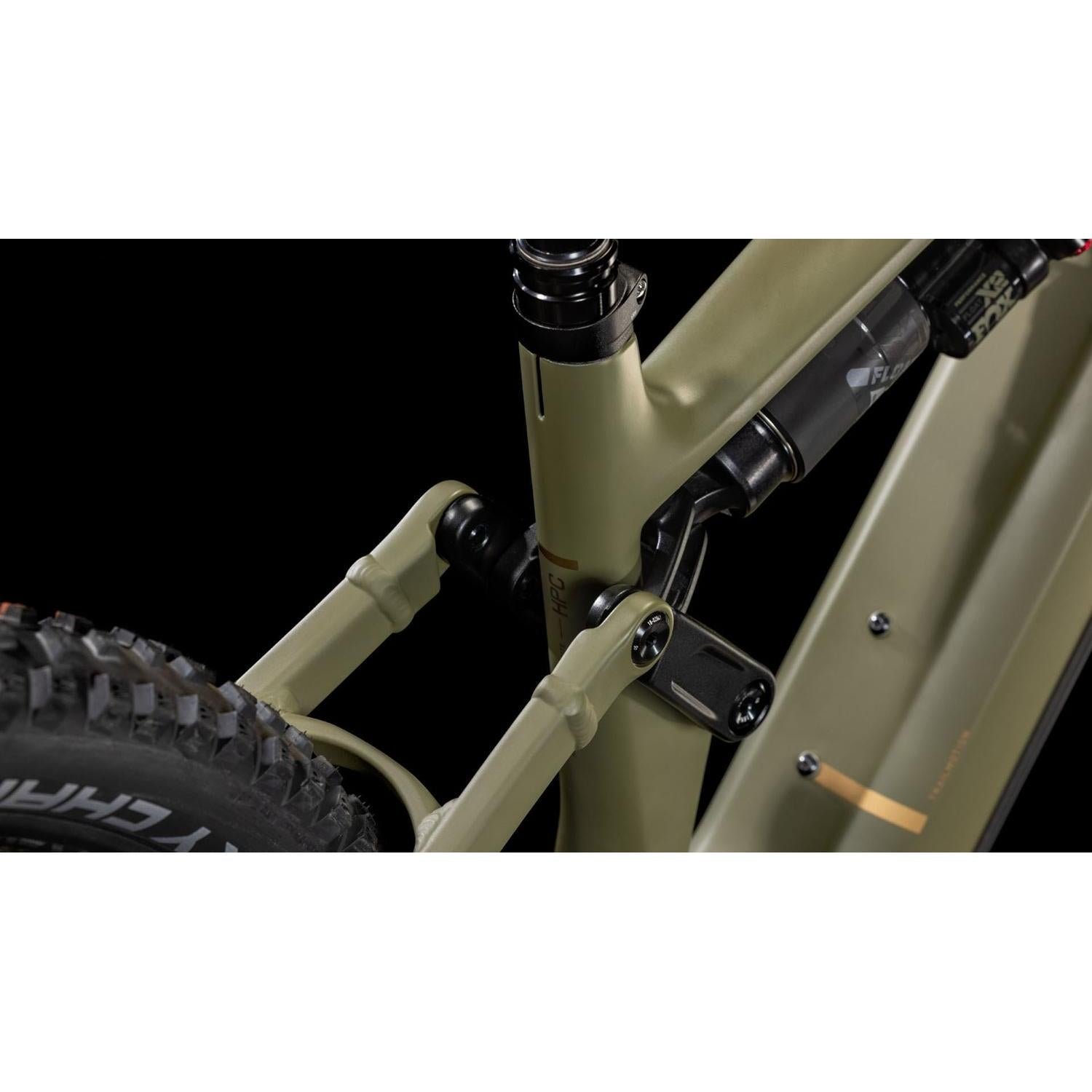 Cube Stereo Hybrid ONE77 HPC TM 800 Electric Enduro Bike Dustyolive’n’Gold – SM - image 4