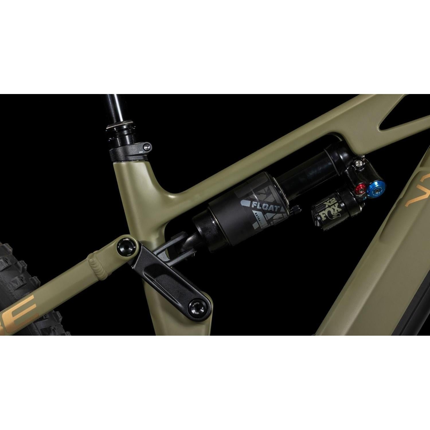 Cube Stereo Hybrid ONE77 HPC TM 800 Electric Enduro Bike Dustyolive’n’Gold – SM - image 5
