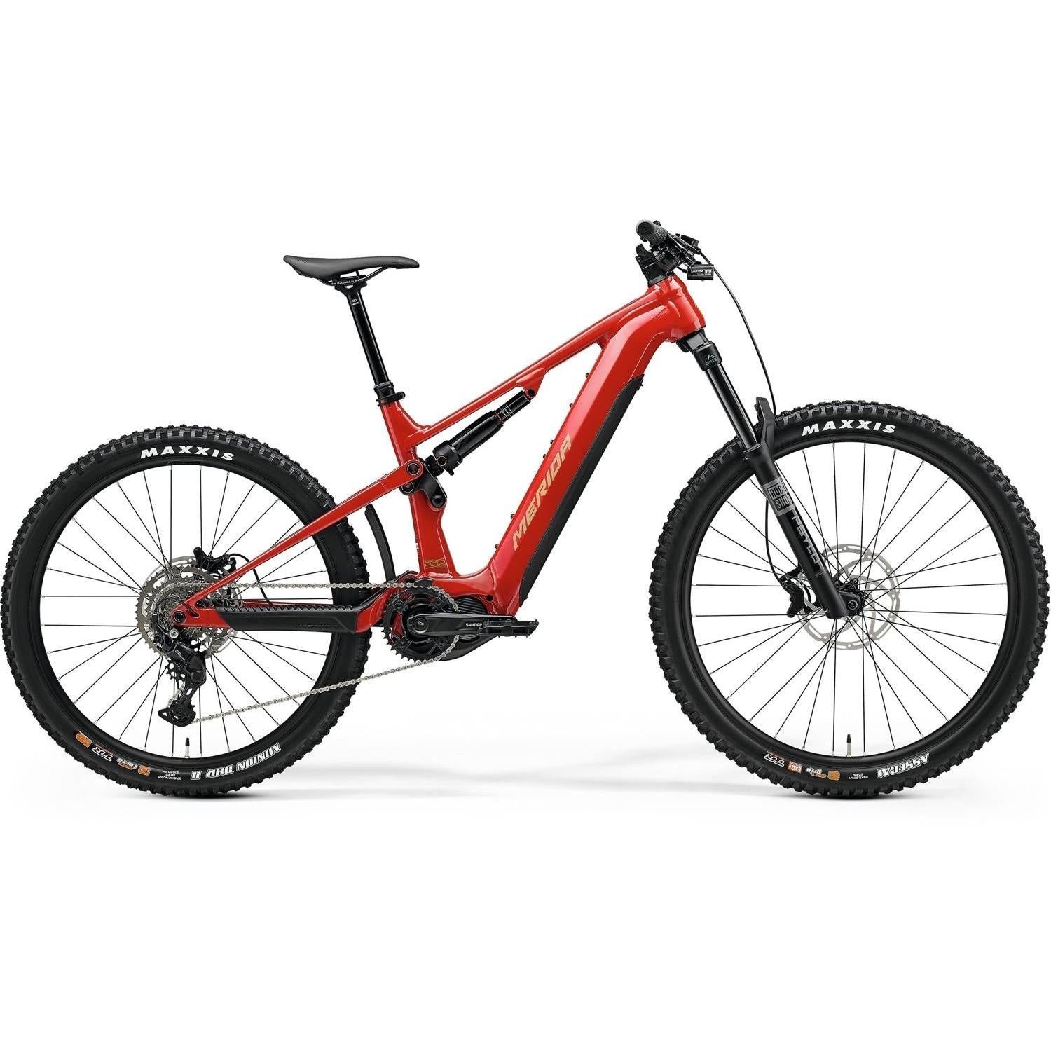 Merida eOne-Sixty 400 Electric Enduro Bike Deep Forest Green/Light Earth – XS - image 3