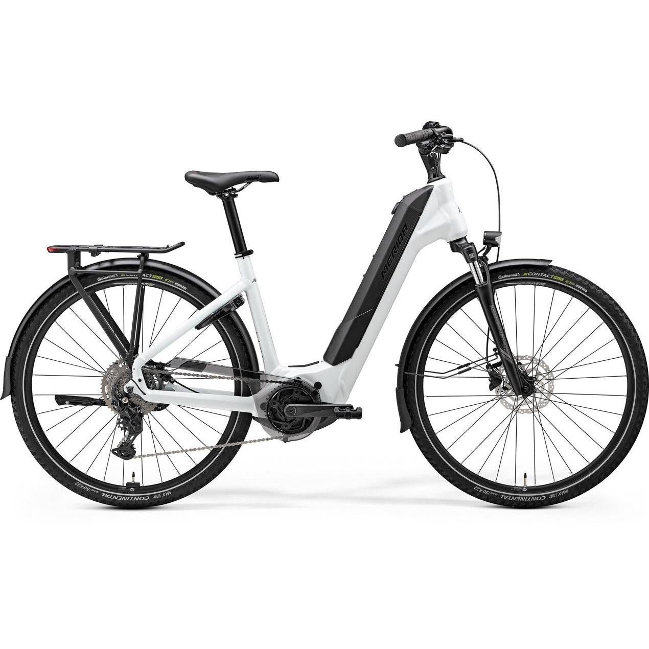 Merida eFloat City 400 EQ Electric Hybrid Bike Pearl White/Gunmetal Grey 2026 – XS - image 2