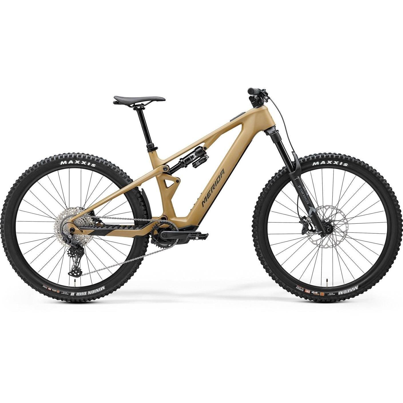 Merida eOne-Sixty SL 6000 Electric Enduro Bike Silk River Clay/Gold – XS