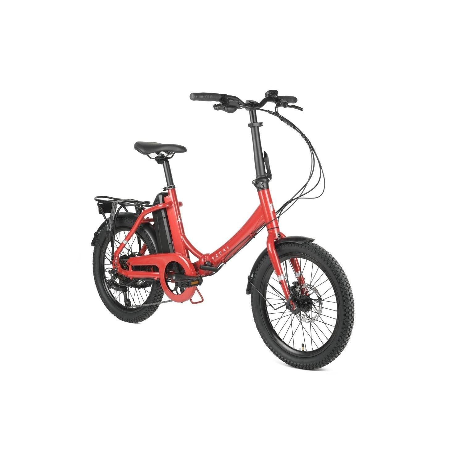 Pedal Derby Electric Folding Bike Red – UNI - image 8