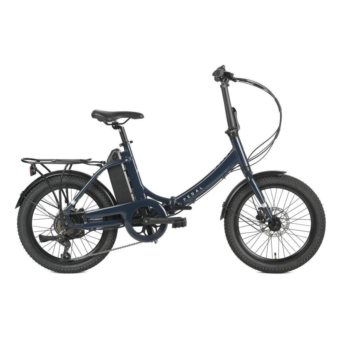 Pedal Derby Electric Folding Bike Dark Navy – UNI