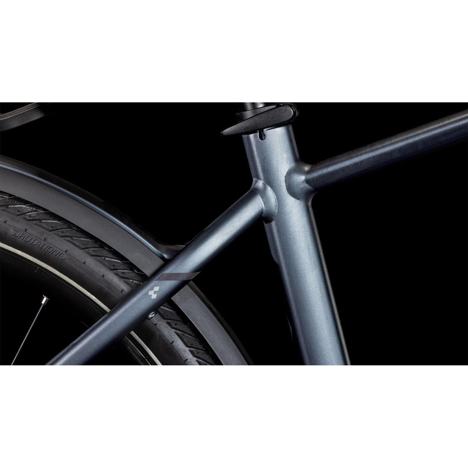 Cube Touring Hybrid Pro 625 Electric Hybrid Bike Metallicgrey’n’Chrome – SM - image 2