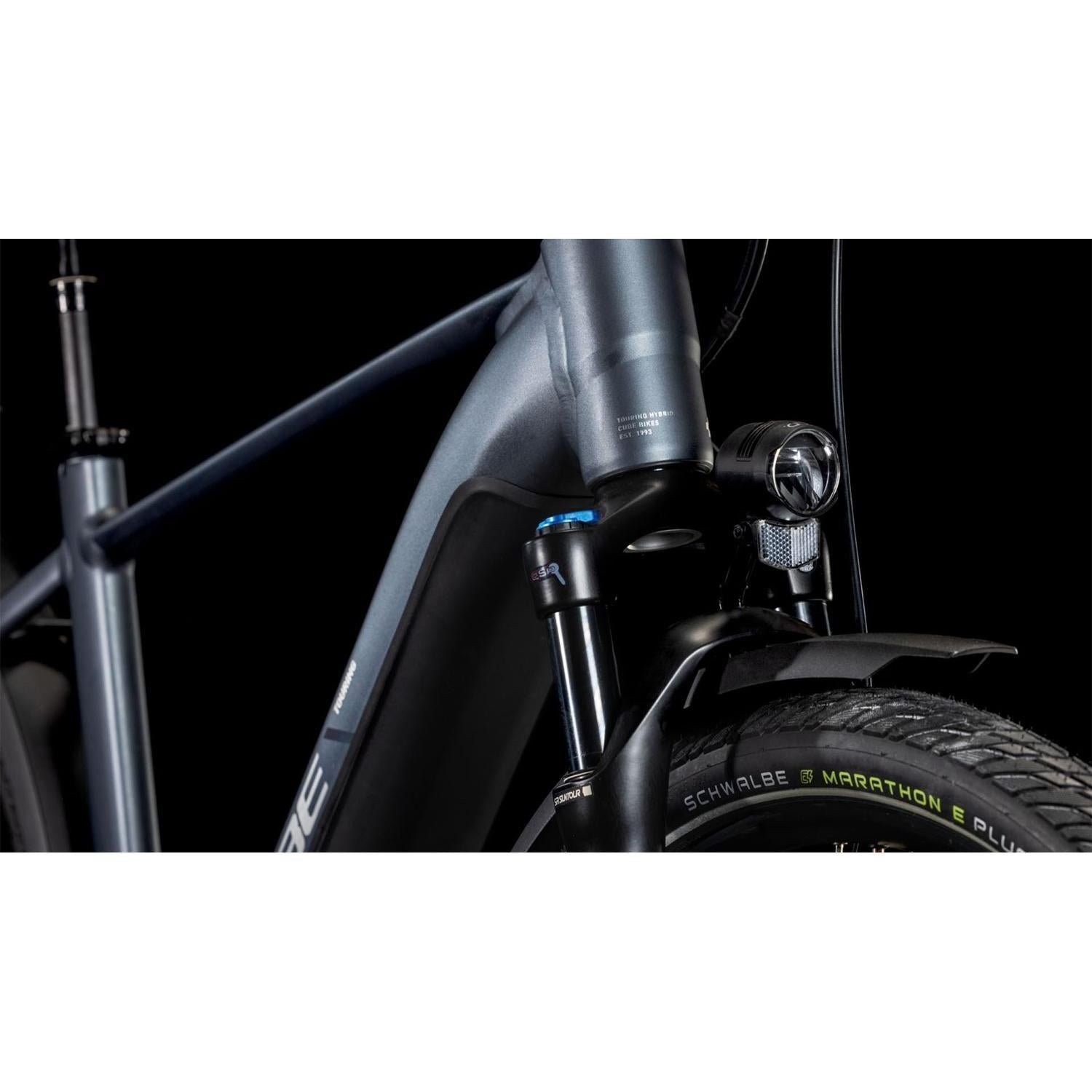 Cube Touring Hybrid Pro 625 Electric Hybrid Bike Metallicgrey’n’Chrome – SM - image 4