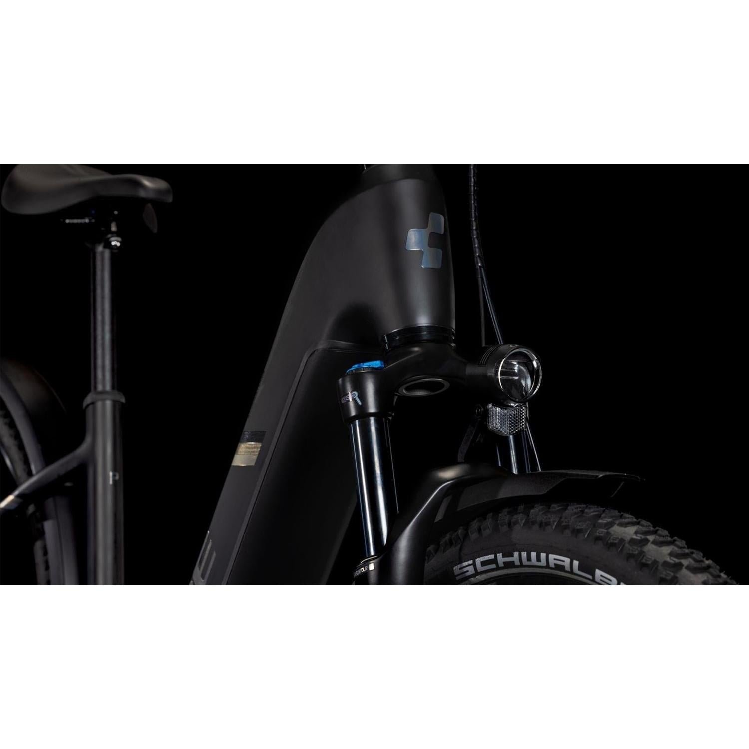 Cube Nuride Hybrid Pro Easy Entry Allroad Electric Hybrid Bike Black’n’Bronze – XS - image 5