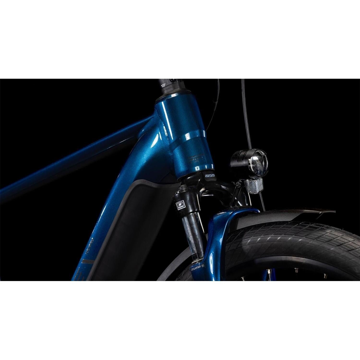 Cube Touring Hybrid ONE 500 Electric Hybrid Bike Deepsea’n’Chrome – S - image 3