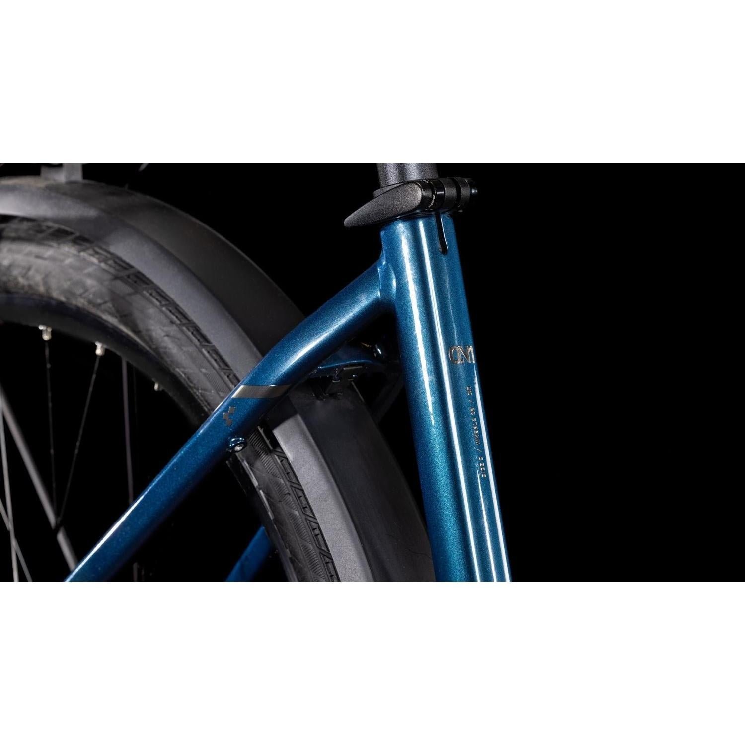Cube Touring Hybrid ONE 500 Easy Entry Electric Hybrid Bike Deepsea’n’Chrome – XS - image 3