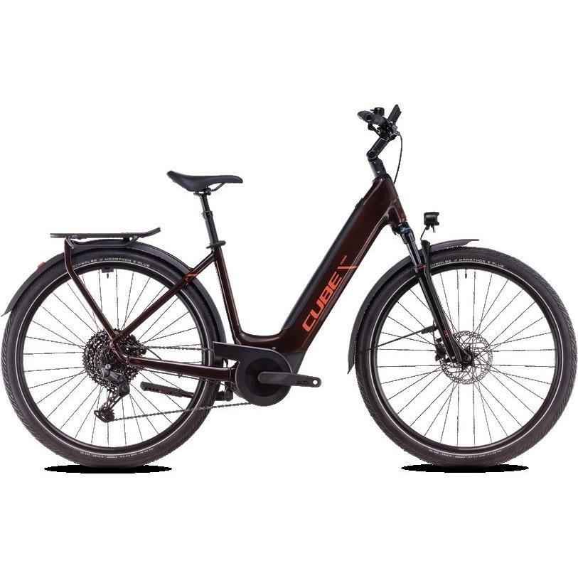 Cube Touring Hybrid Pro 625 Easy Entry Electric Hybrid Bike Metallicgrey’n’Chrome – XS - image 8
