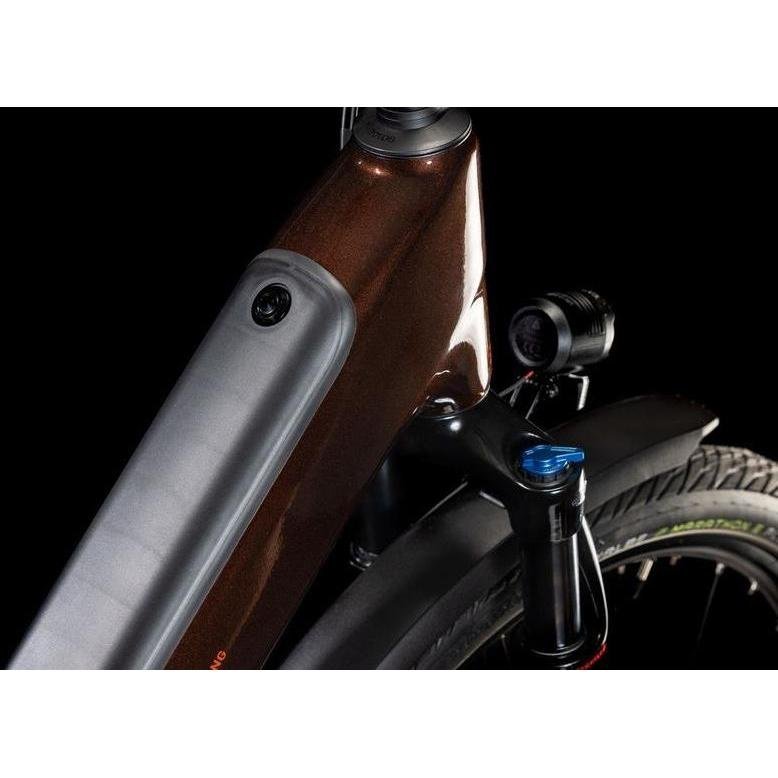Cube Touring Hybrid Pro 625 Easy Entry Electric Hybrid Bike Cinnamon/Orange – LG-StepThrough - image 2