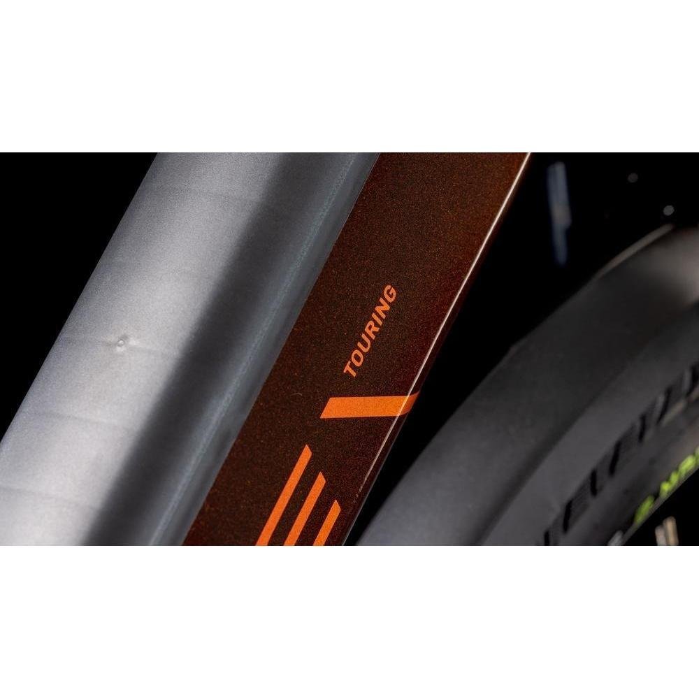 Cube Touring Hybrid Pro 625 Easy Entry Electric Hybrid Bike Cinnamon/Orange – LG-StepThrough - image 6