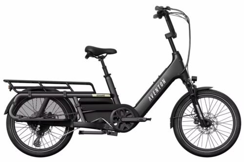 Aventon Abound LR – Full-Size Cargo eBike – Stealth