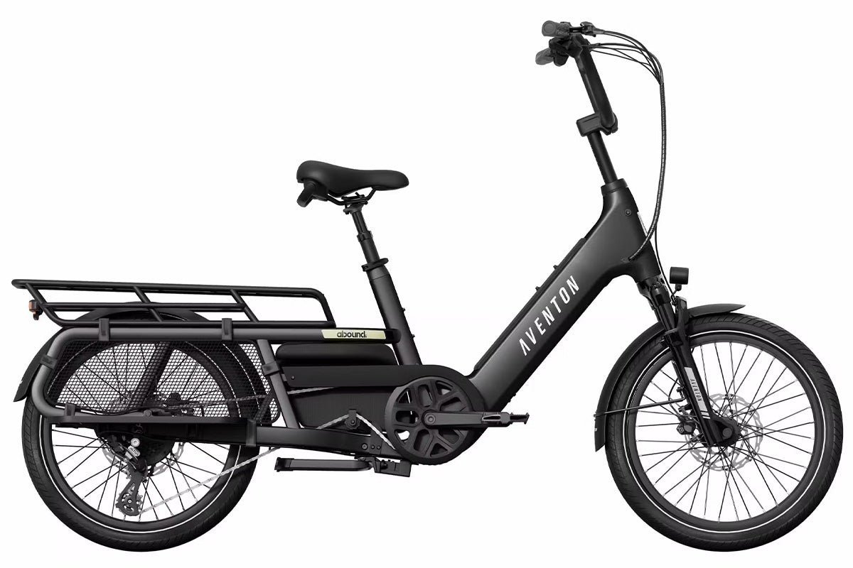 Aventon Abound LR – Full-Size Cargo eBike – Stealth