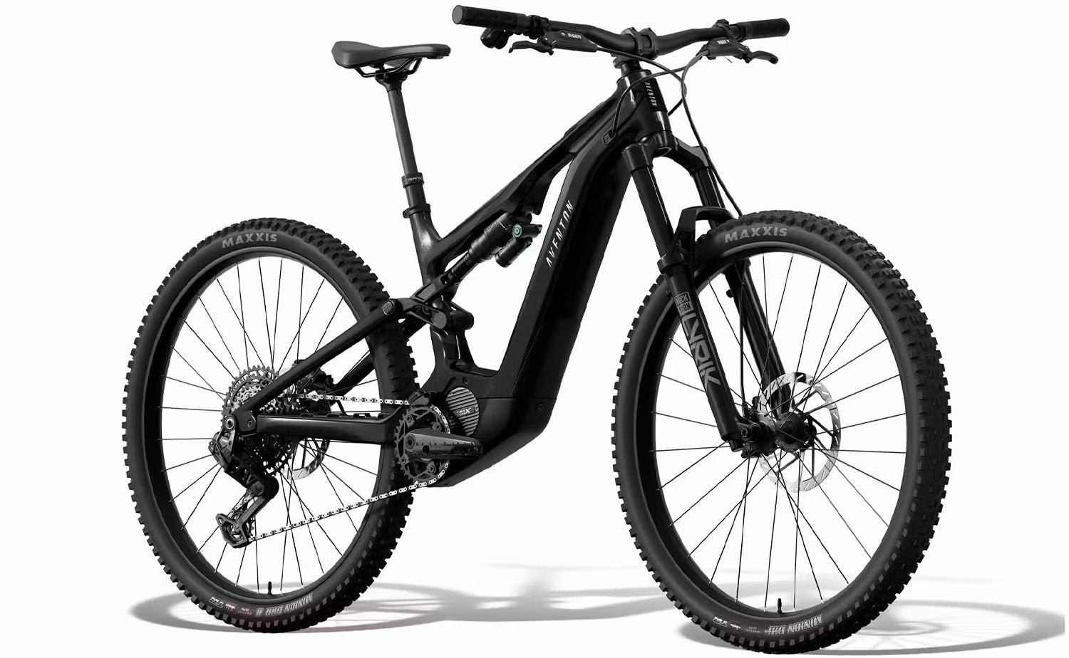 Aventon Current EXP – Carbon Dual-Suspension eMTB – Midnight Black / S - image 4