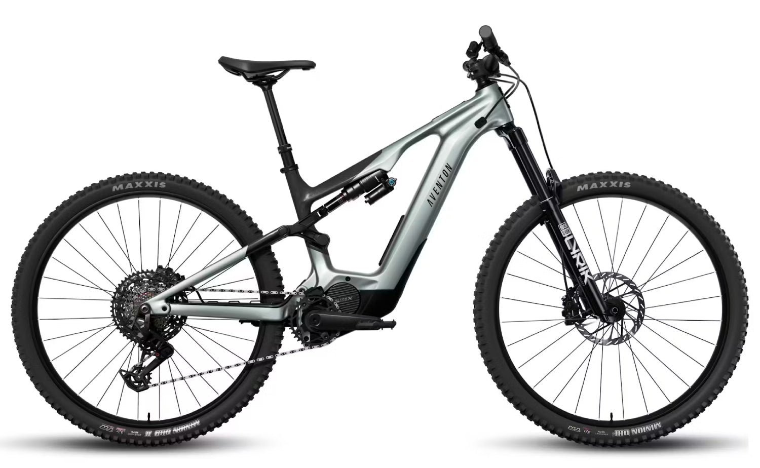 Aventon Current EXP – Carbon Dual-Suspension eMTB – Midnight Black / S - image 3