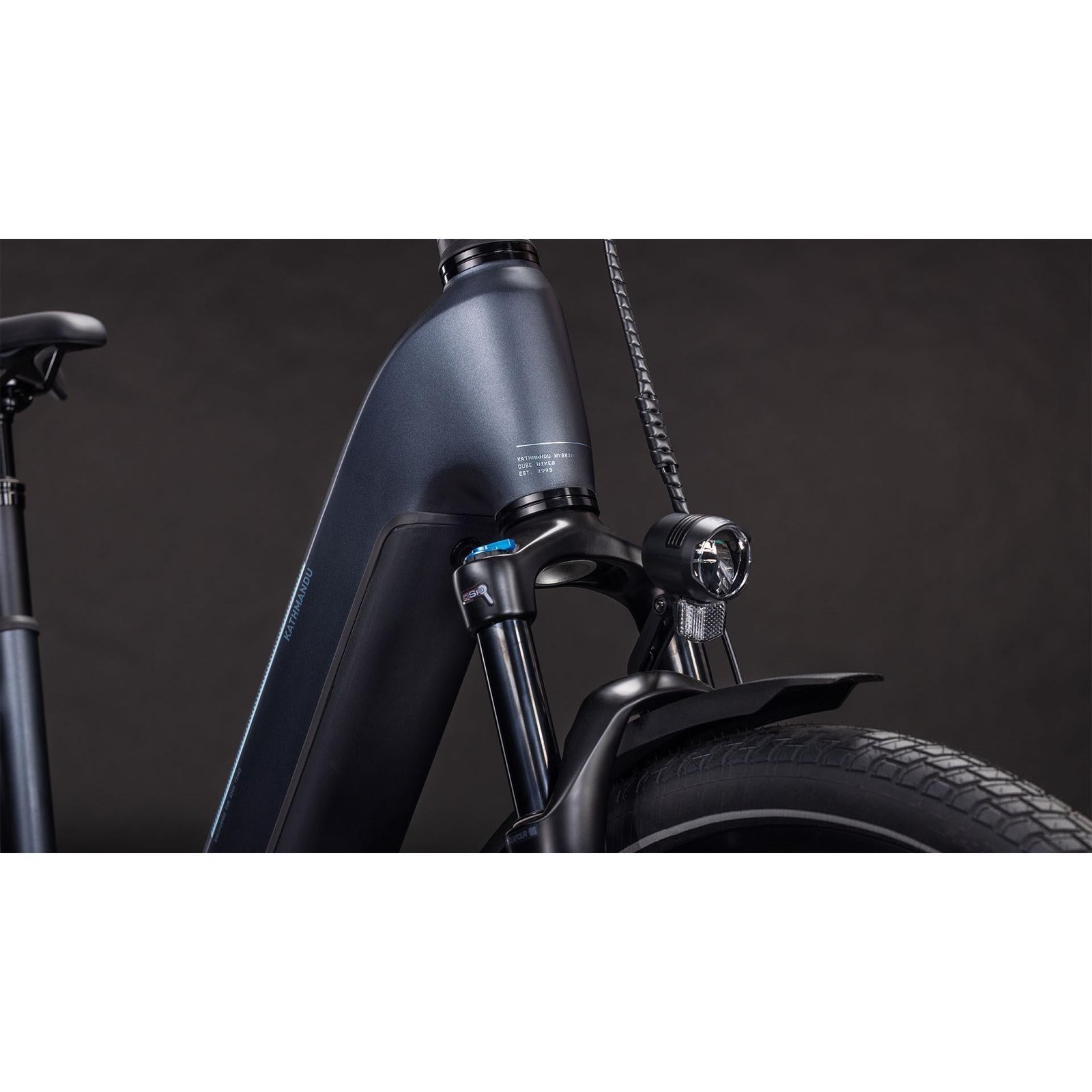 Cube Kathmandu Hybrid ONE Easy Entry 800 Electric Hybrid Bike Metallicgrey’n’Grey – XS - image 2