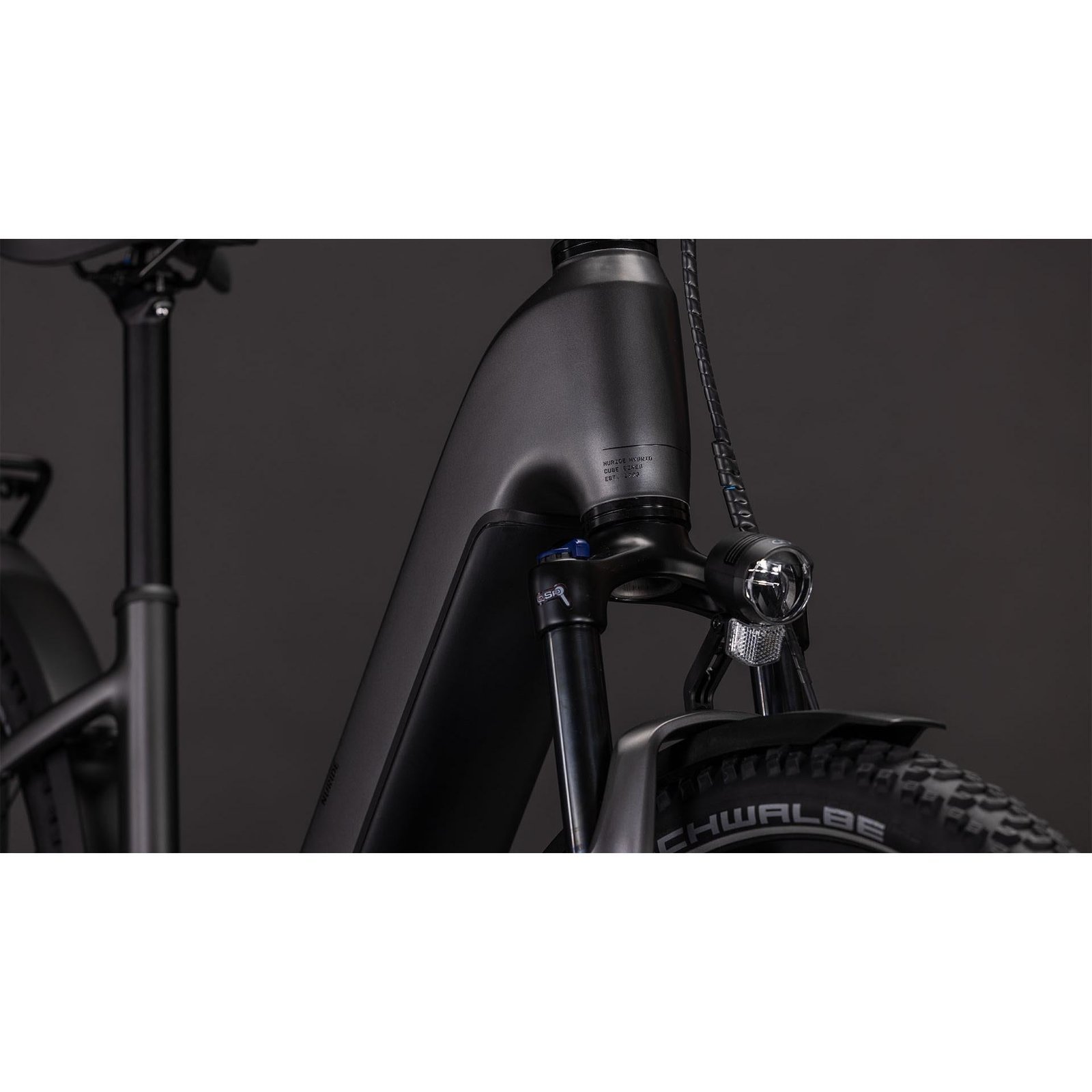 Cube Nuride Hybrid Performance Easy Entry 600 Electric Hybrid Bike Slabgrey’n’Black – XS - image 5
