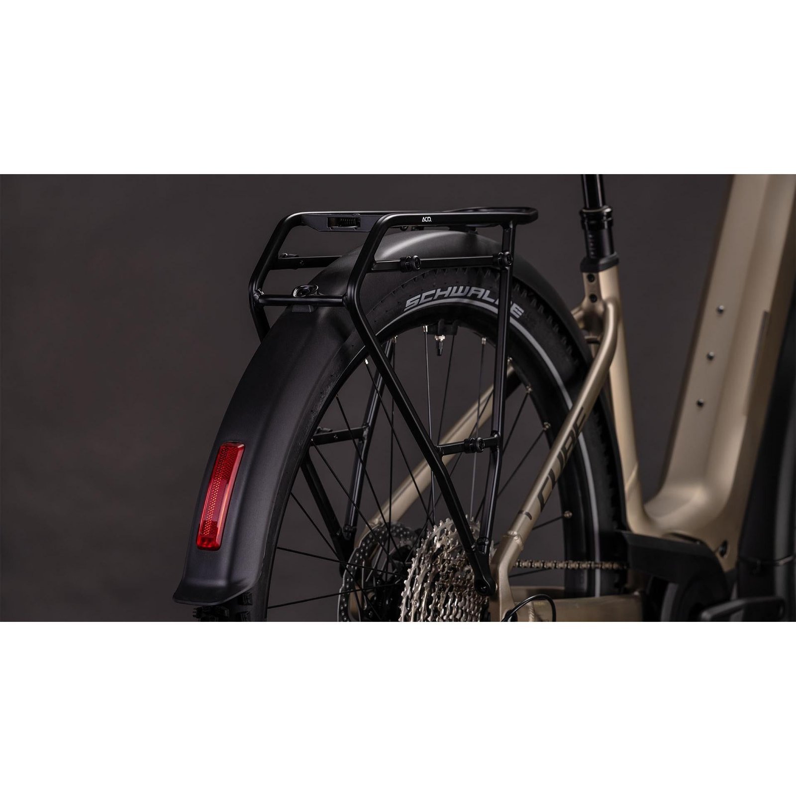 Cube Nuride Hybrid Pro Easy Entry 600 Electric Hybrid Bike Flashstone’n’Chrome – XS - image 4