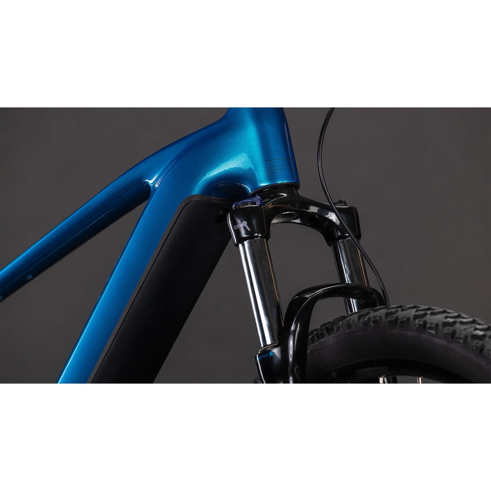 Cube Reaction Hybrid Performance 600 Electric Hardtail Mountain Bike Electricblue’n’Dazzle – SM - image 6