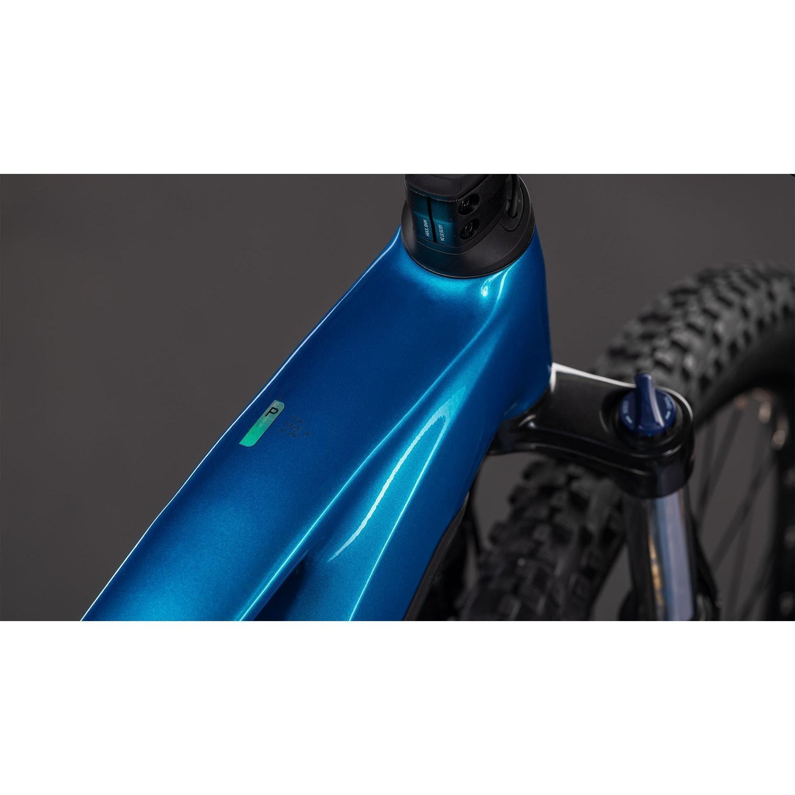 Cube Reaction Hybrid Performance 600 Electric Hardtail Mountain Bike Electricblue’n’Dazzle – SM - image 2
