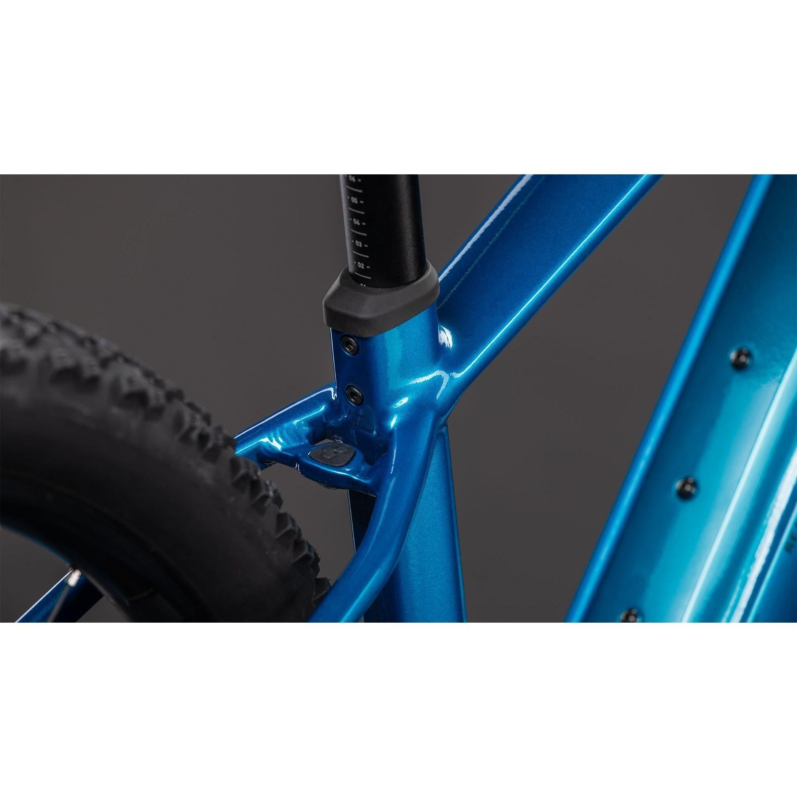 Cube Reaction Hybrid Performance 600 Electric Hardtail Mountain Bike Electricblue’n’Dazzle – SM - image 4