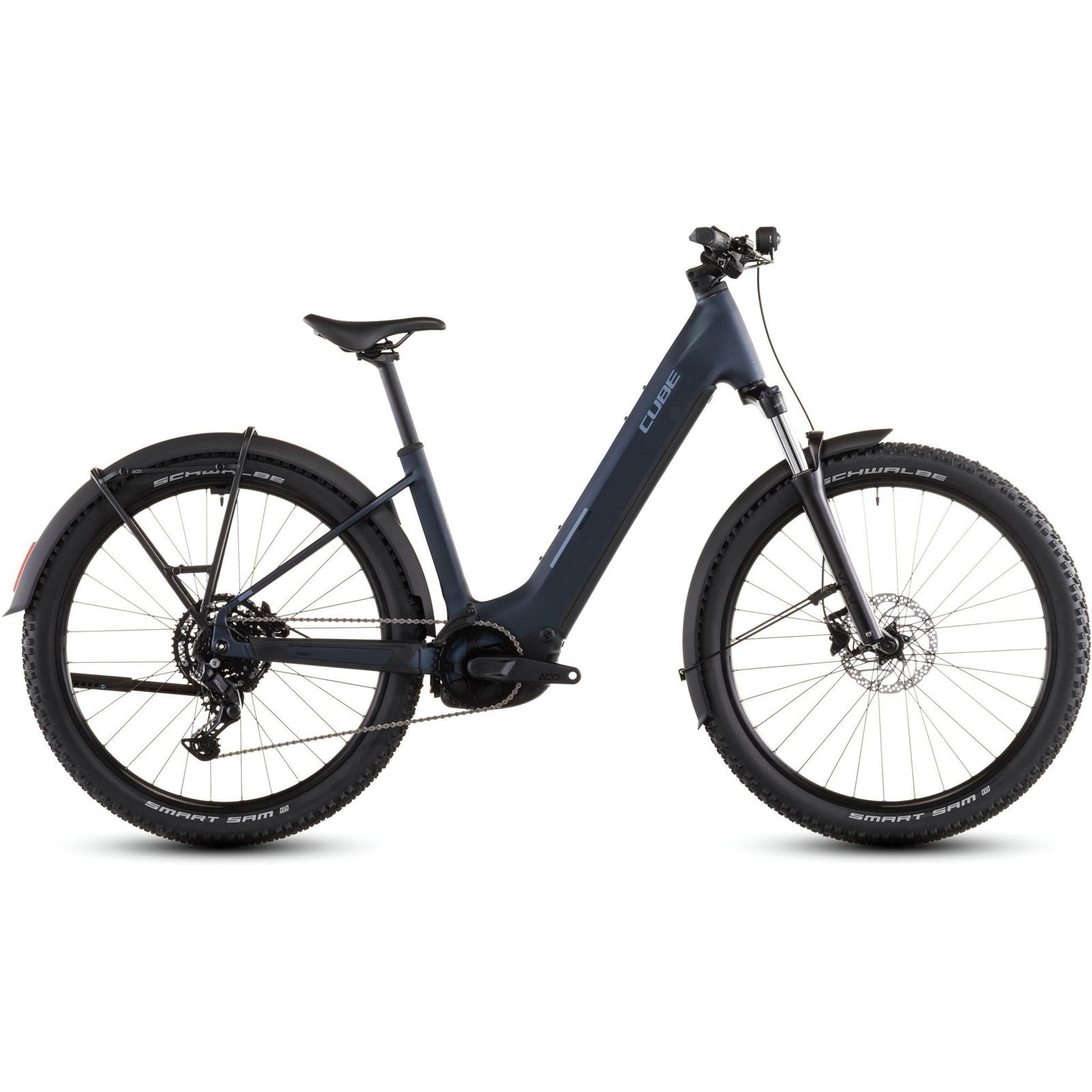 Cube Reaction Hybrid Performance Easy Entry 600 FE Electric Hardtail Mountain Bike Indigoblue’n’Reflex – SM