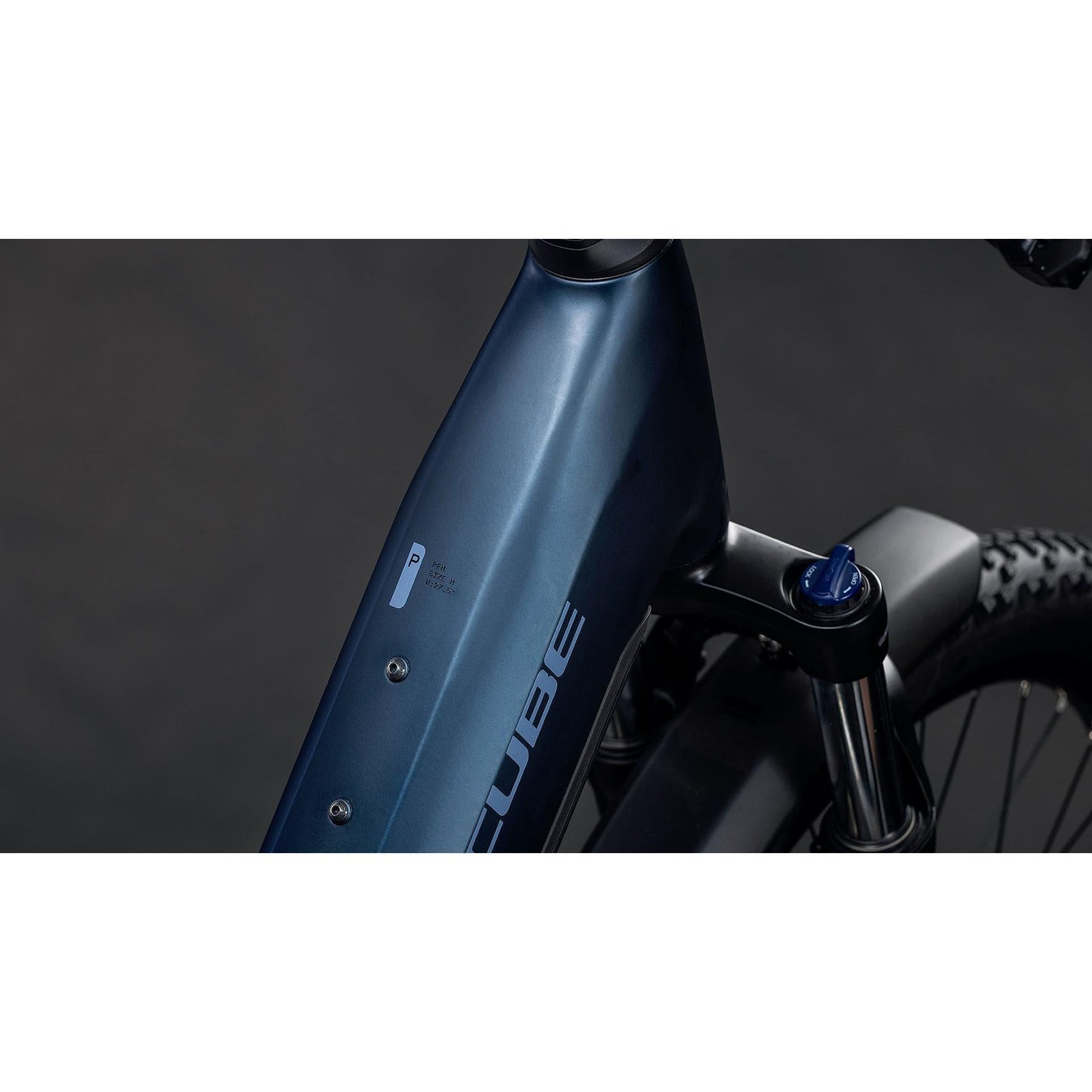 Cube Reaction Hybrid Performance Easy Entry 600 FE Electric Hardtail Mountain Bike Indigoblue’n’Reflex – SM - image 2