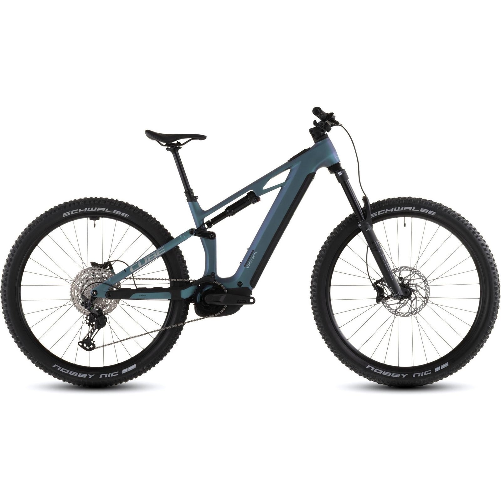 Cube Stereo Hybrid ONE44 HPC Race 800 Electric Trail Bike Grey’n’Prism – SM