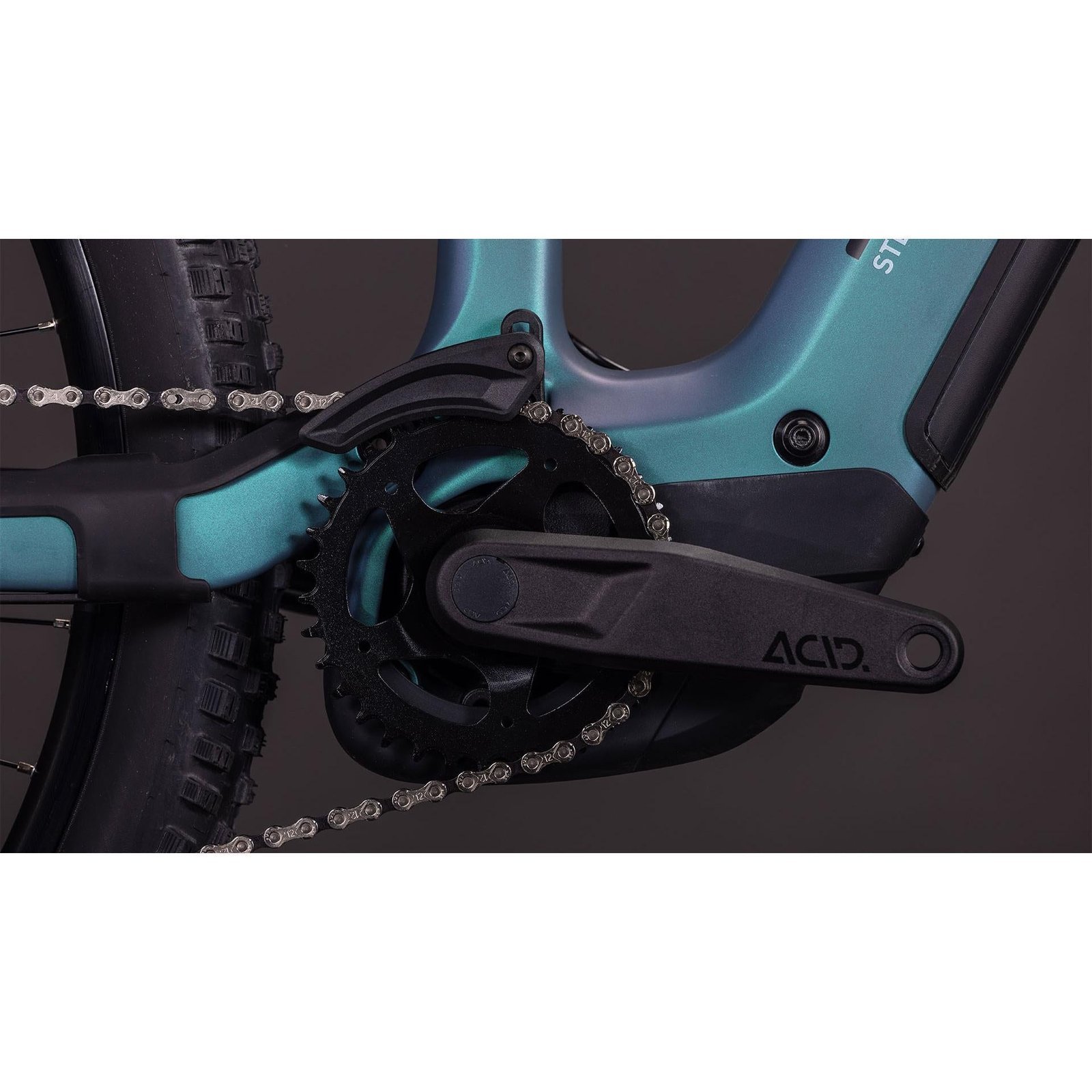 Cube Stereo Hybrid ONE44 HPC Race 800 Electric Trail Bike Grey’n’Prism – SM - image 4