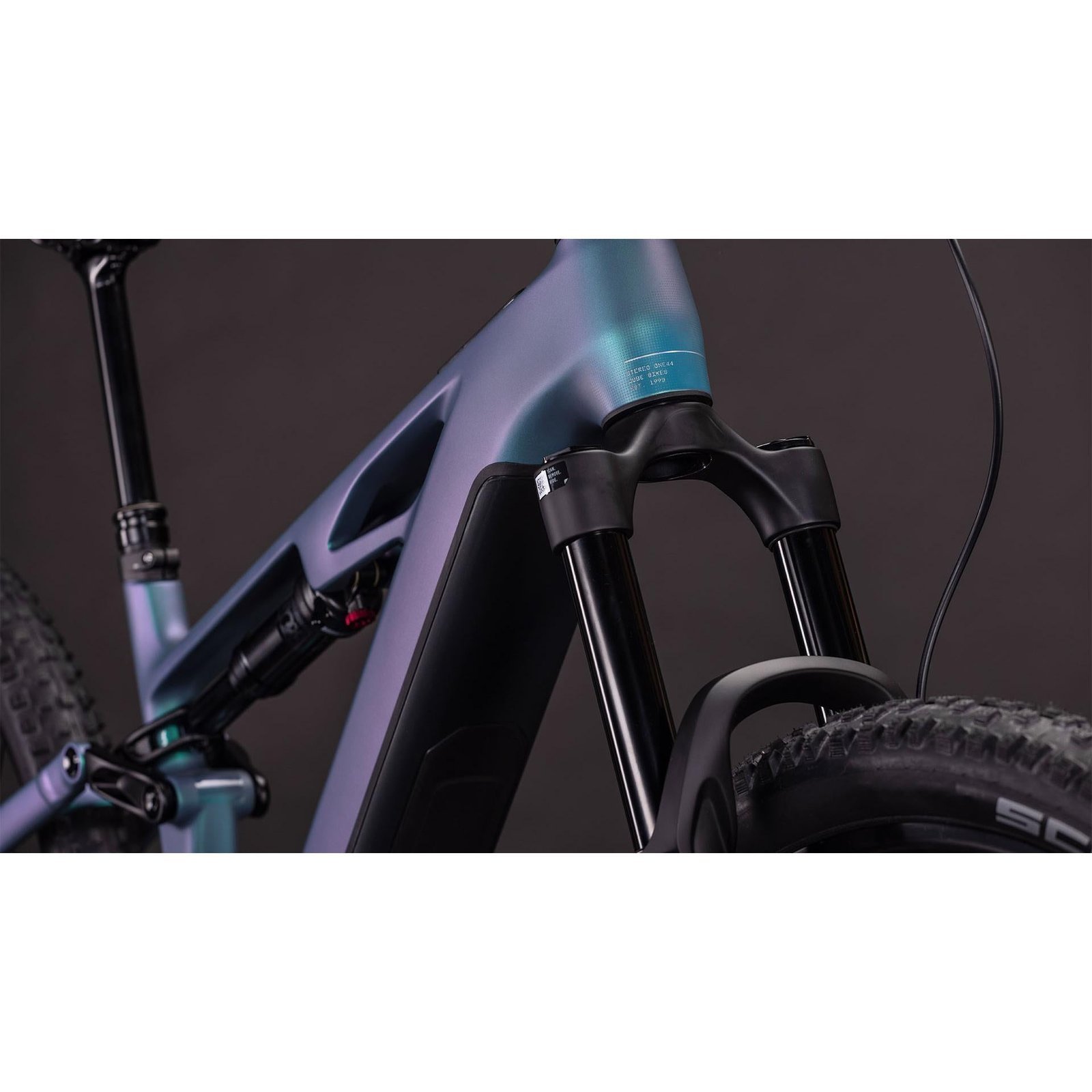 Cube Stereo Hybrid ONE44 HPC Race 800 Electric Trail Bike Grey’n’Prism – SM - image 6