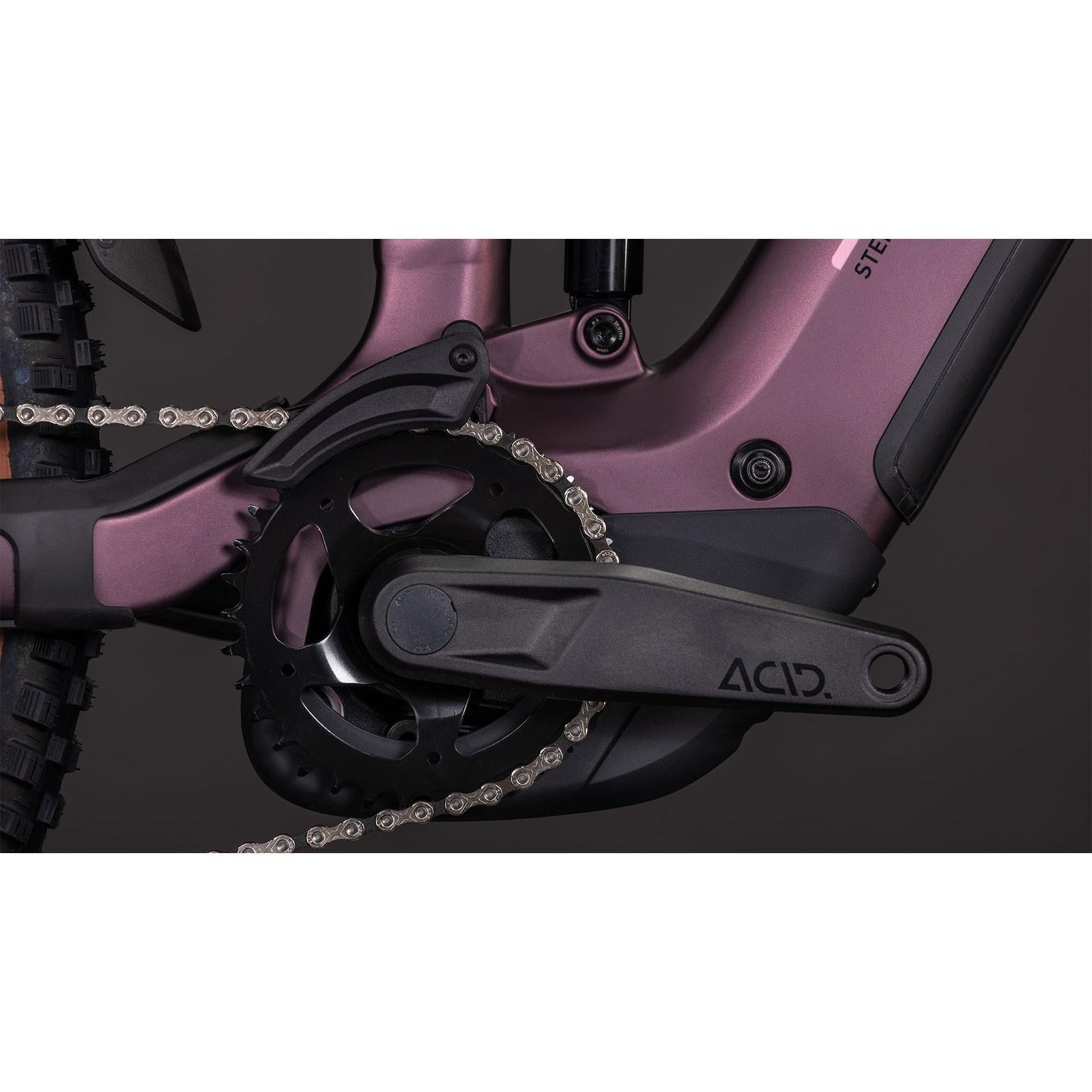 Cube Stereo Hybrid ONE44 Pro 800 Electric Trail Bike Shiftblush’n’Raisin – SM - image 4