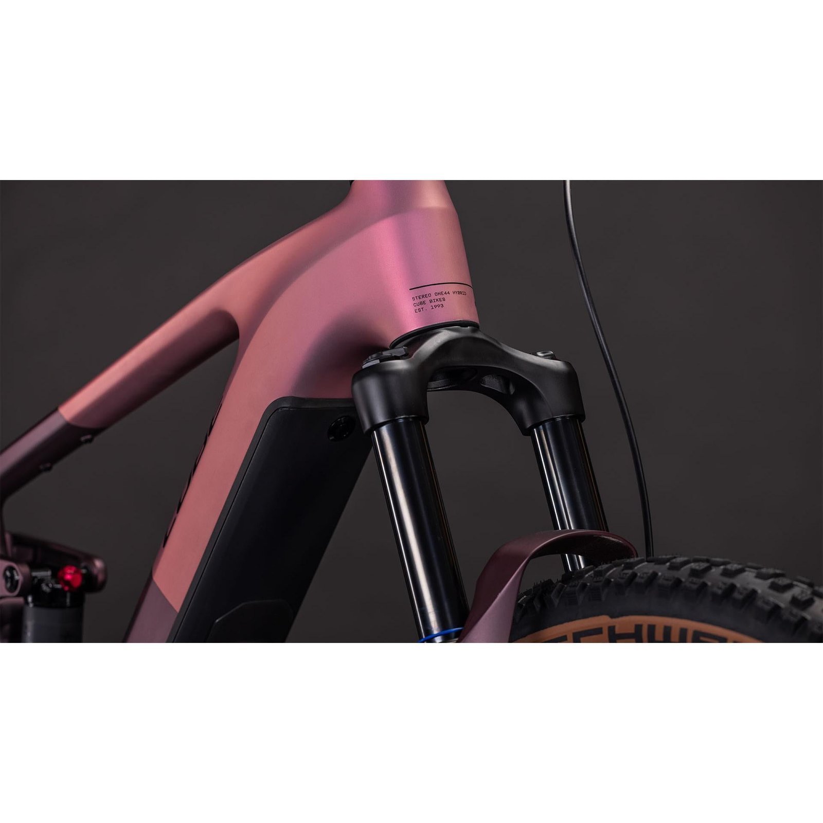 Cube Stereo Hybrid ONE44 Pro 800 Electric Trail Bike Shiftblush’n’Raisin – SM - image 5