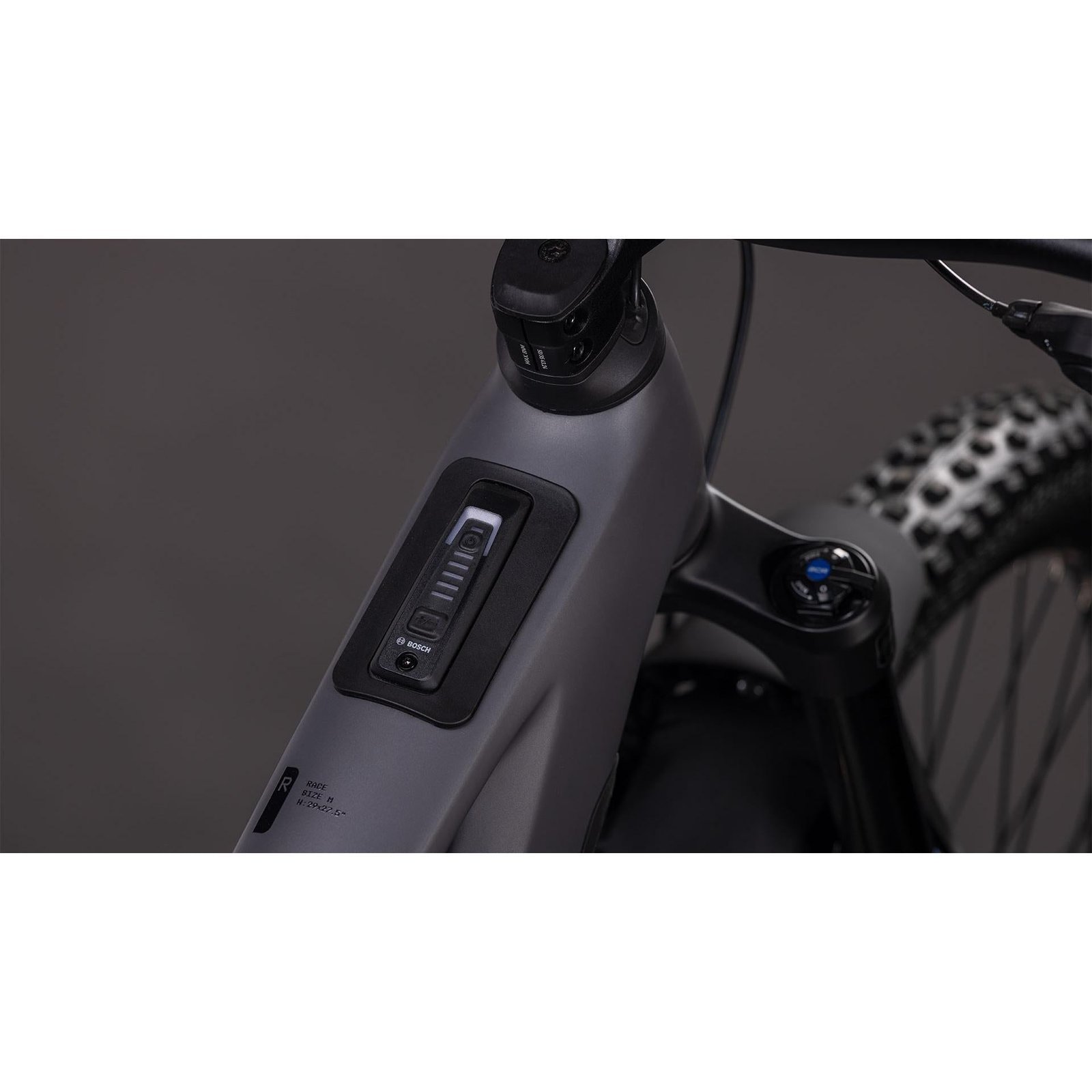 Cube Stereo Hybrid ONE77 HPC Race 800 Electric Enduro Bike Irongrey’n’black – SM - image 2
