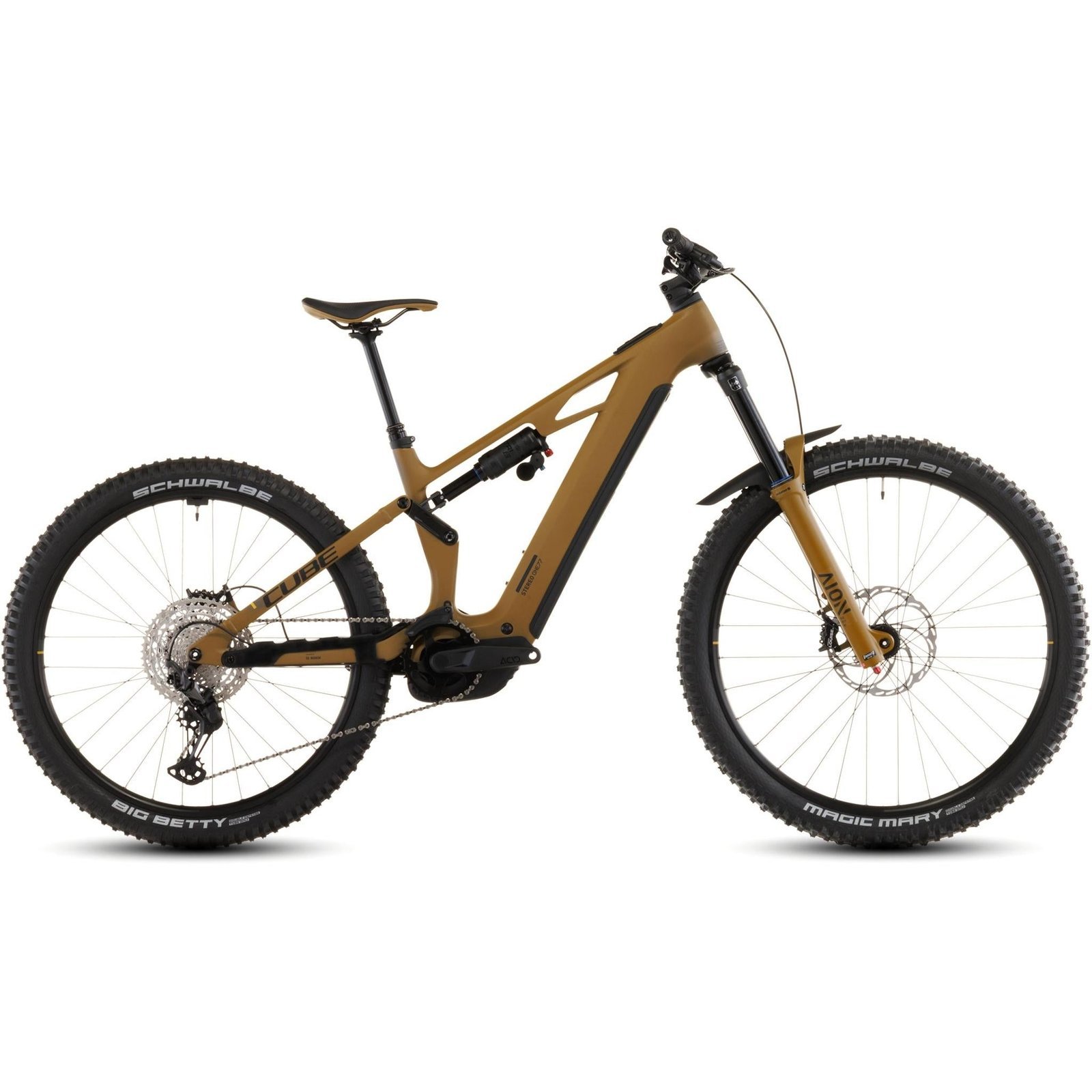 Cube Stereo Hybrid ONE77 HPC Race 800 Electric Enduro Bike Willowgreen’n’Black – SM