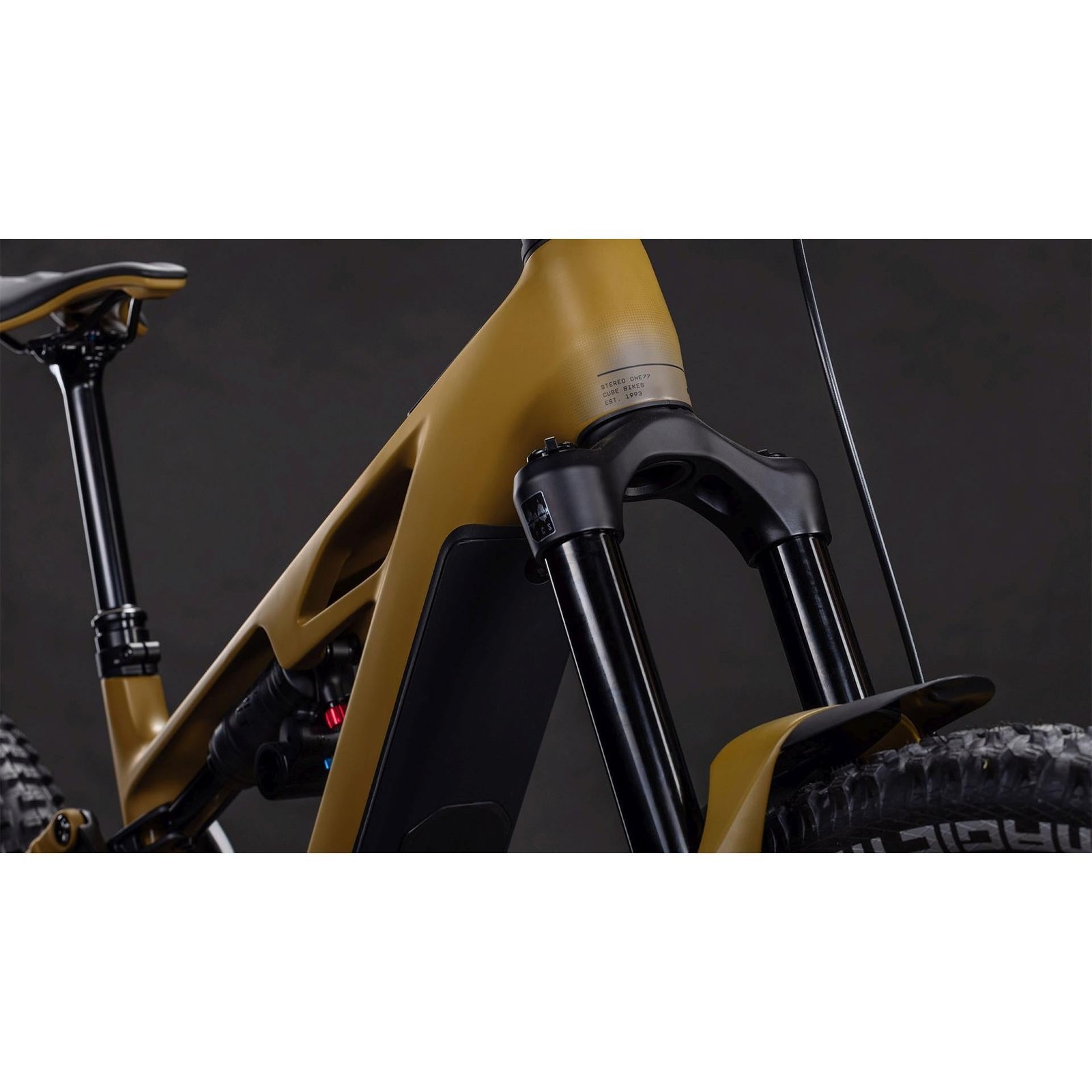 Cube Stereo Hybrid ONE77 HPC Race 800 Electric Enduro Bike Willowgreen’n’Black – SM - image 6