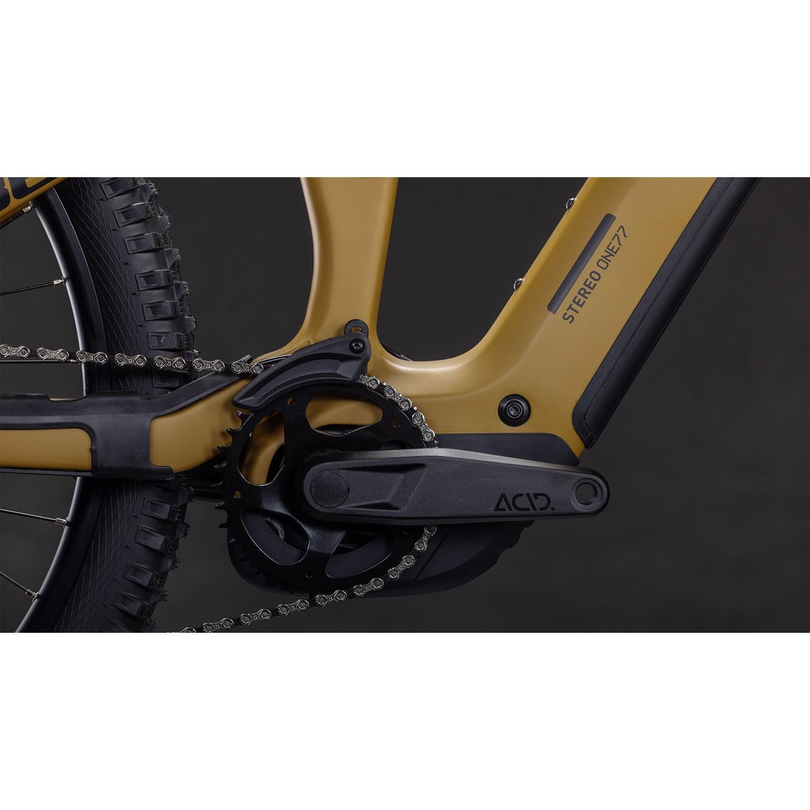 Cube Stereo Hybrid ONE77 HPC Race 800 Electric Enduro Bike Willowgreen’n’Black – SM - image 3